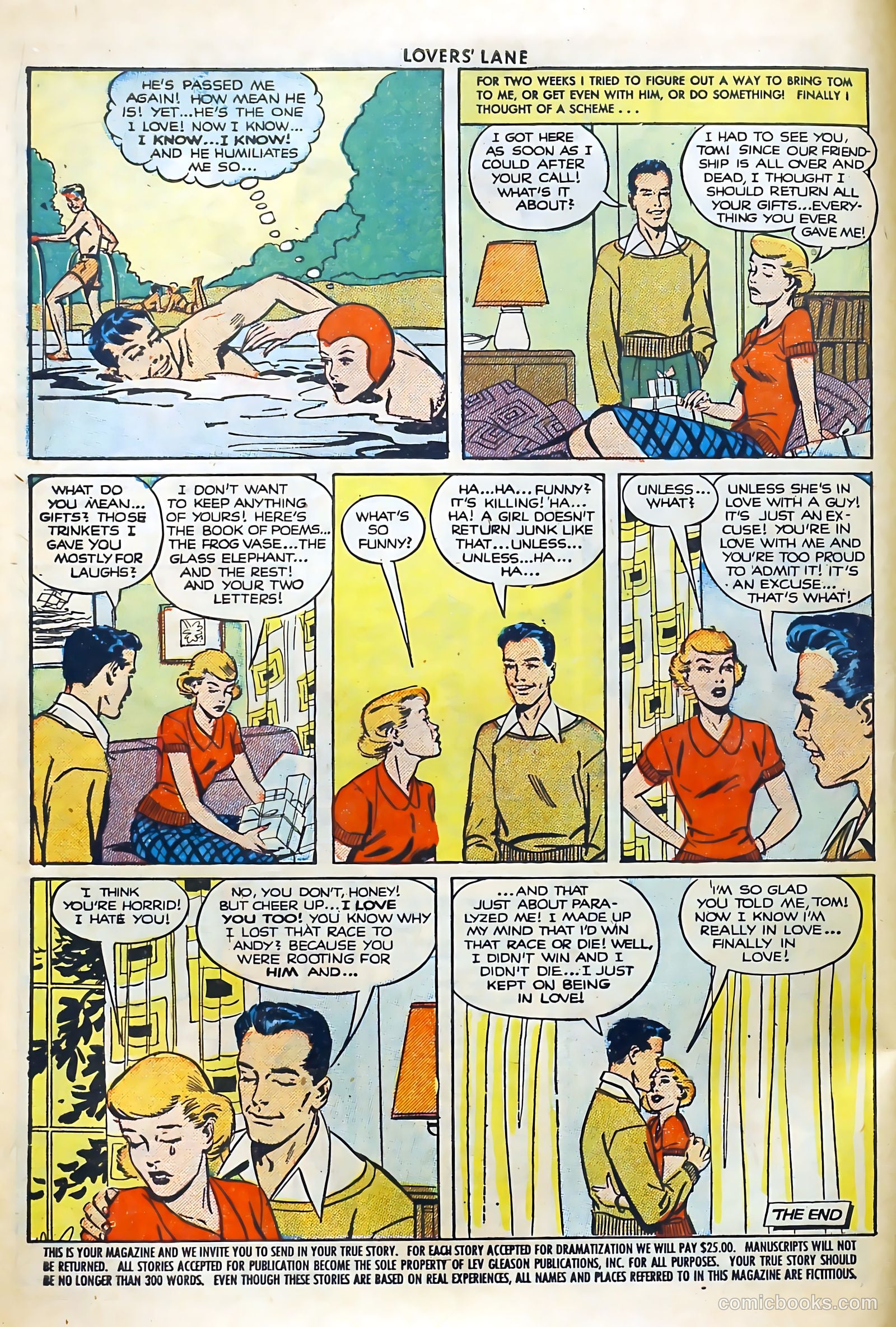 Lovers' Lane #16 (1951) — page 10 of 52