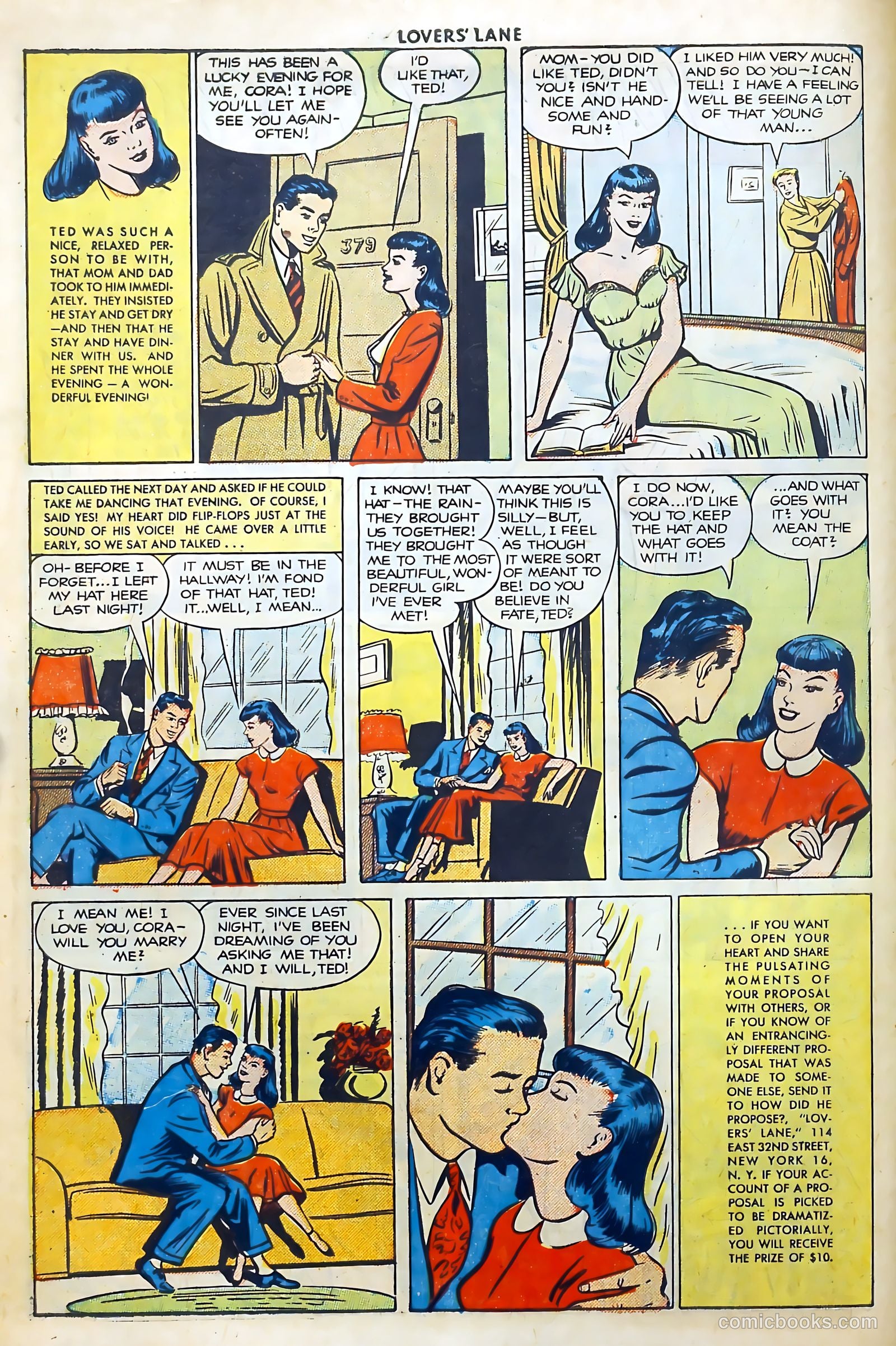Lovers' Lane #16 (1951) — page 14 of 52