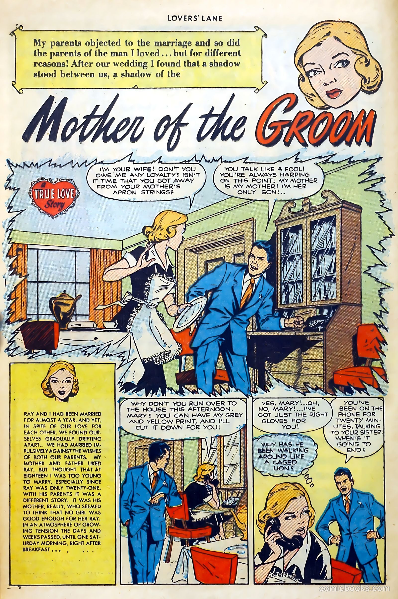 Lovers' Lane #16 (1951) — page 16 of 52