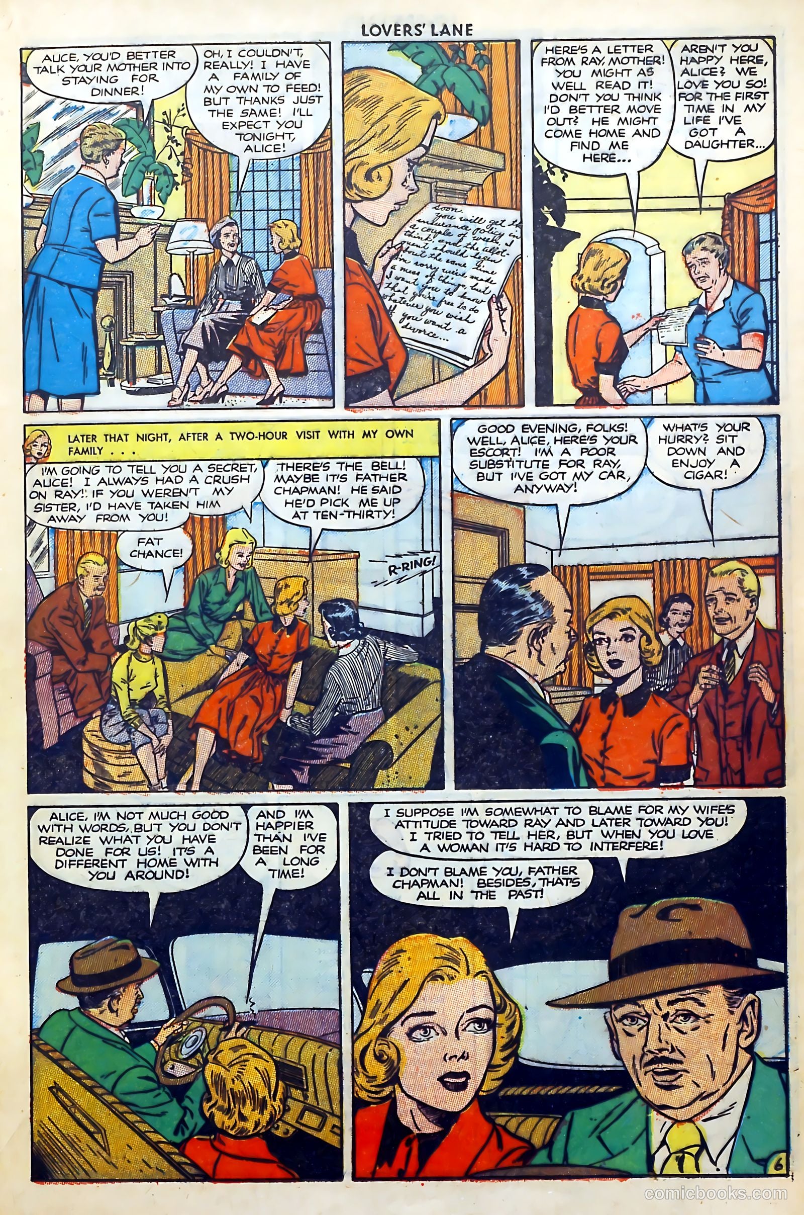 Lovers' Lane #16 (1951) — page 21 of 52