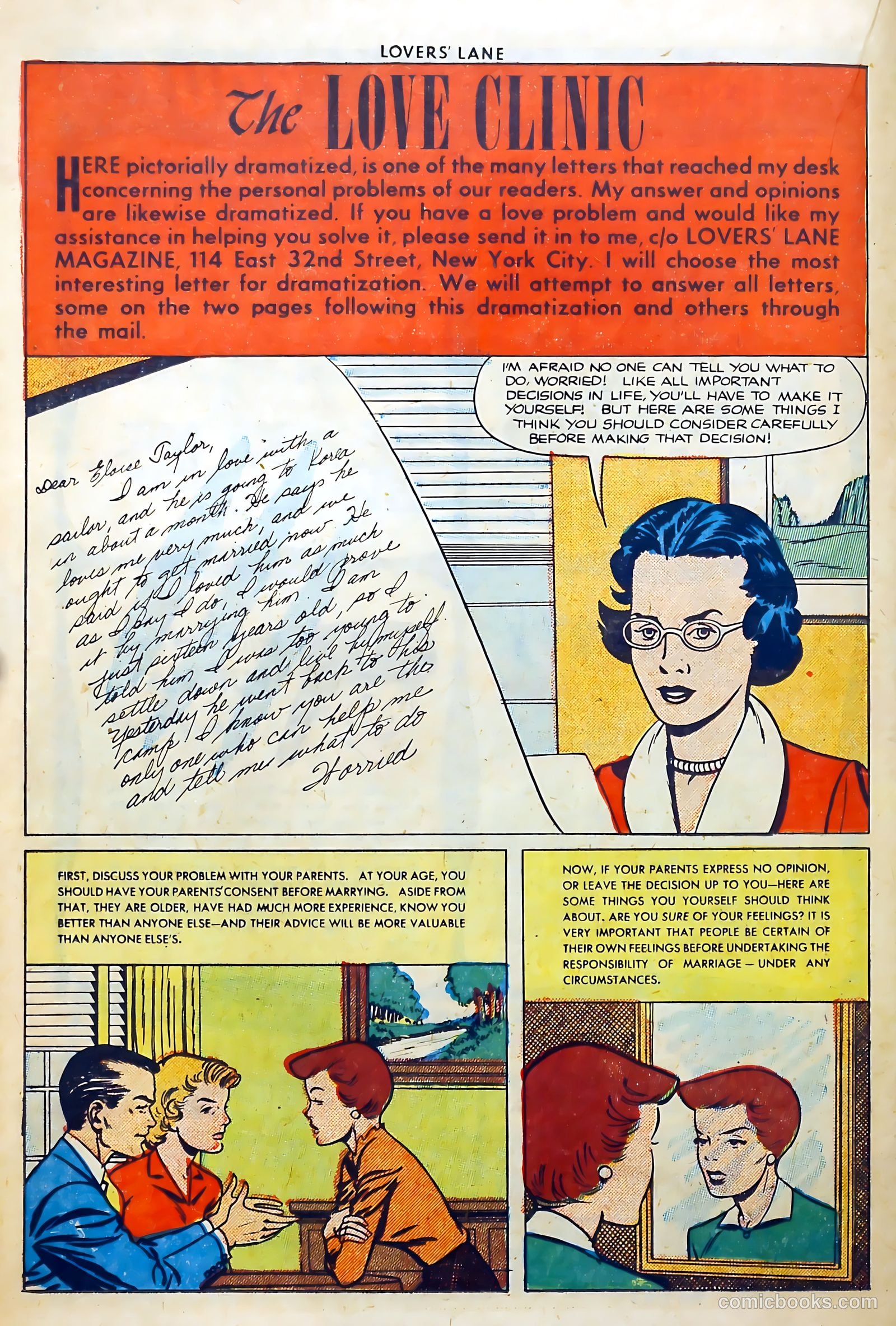 Lovers' Lane #16 (1951) — page 26 of 52