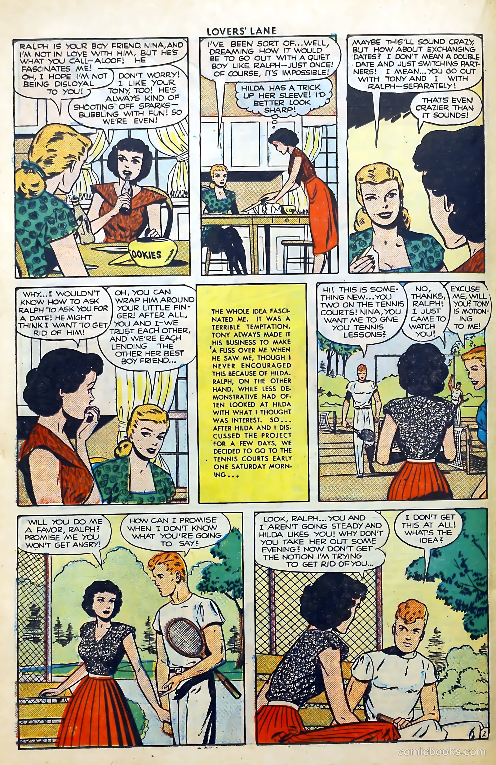 Lovers' Lane #16 (1951) — page 34 of 52