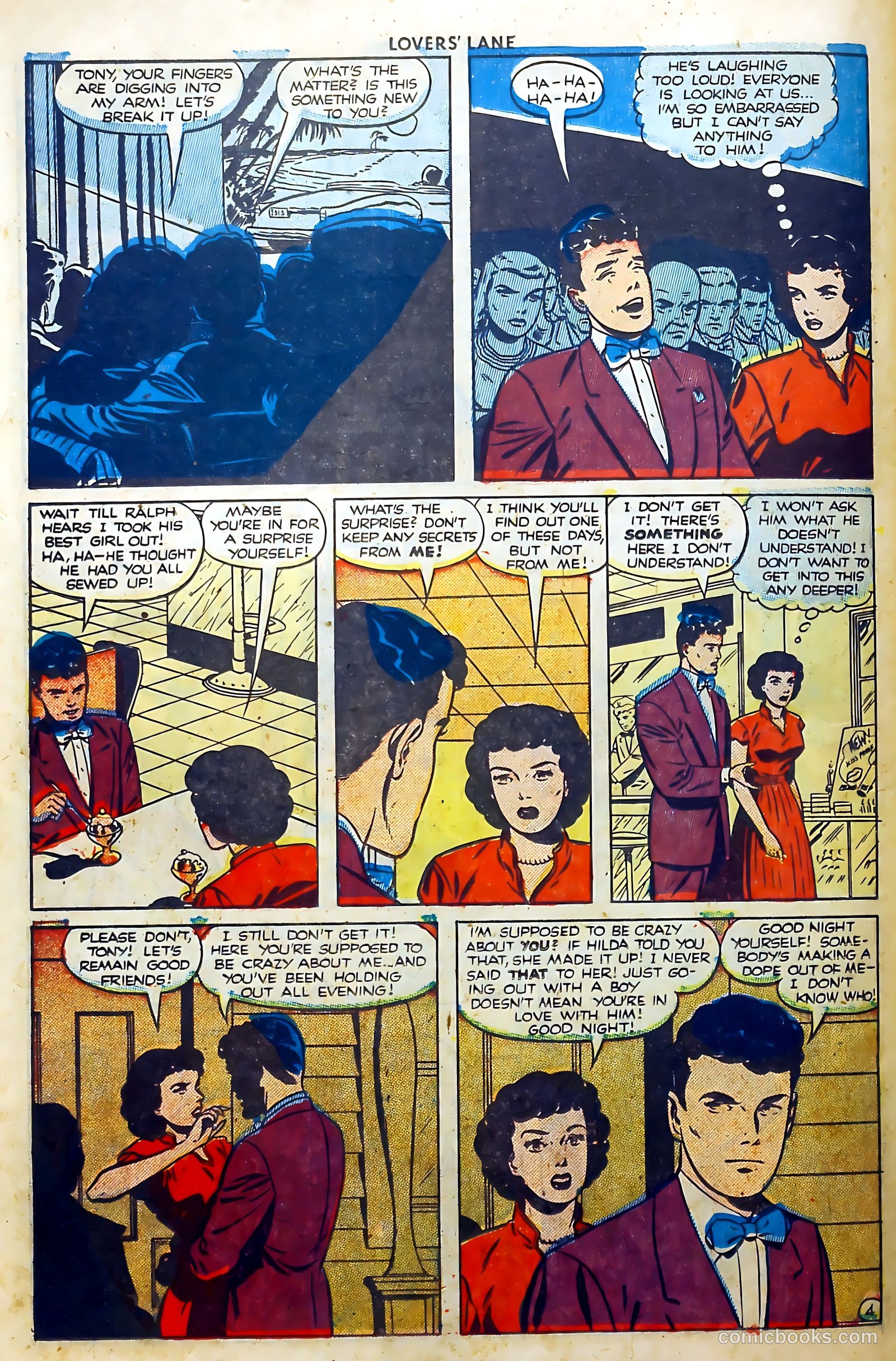 Lovers' Lane #16 (1951) — page 36 of 52
