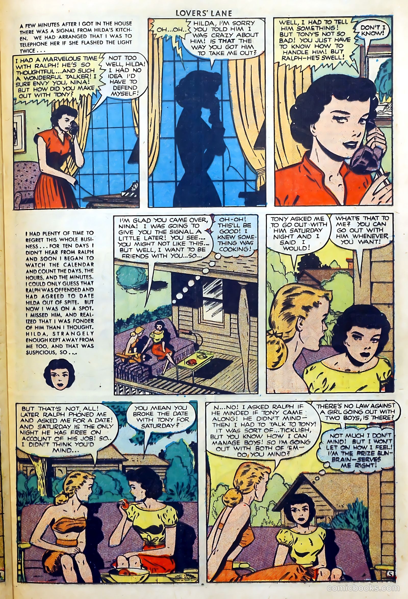 Lovers' Lane #16 (1951) — page 37 of 52