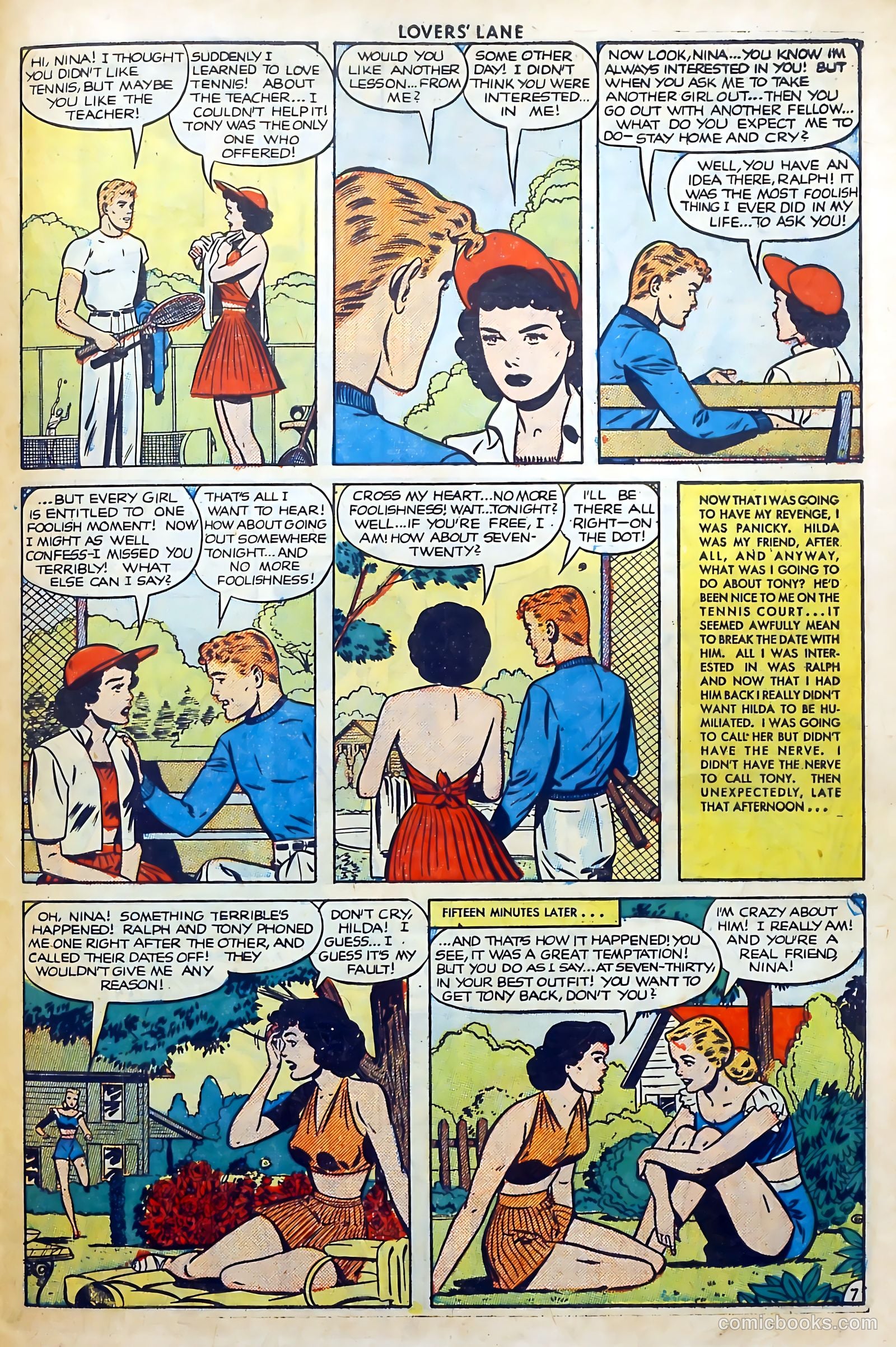 Lovers' Lane #16 (1951) — page 39 of 52
