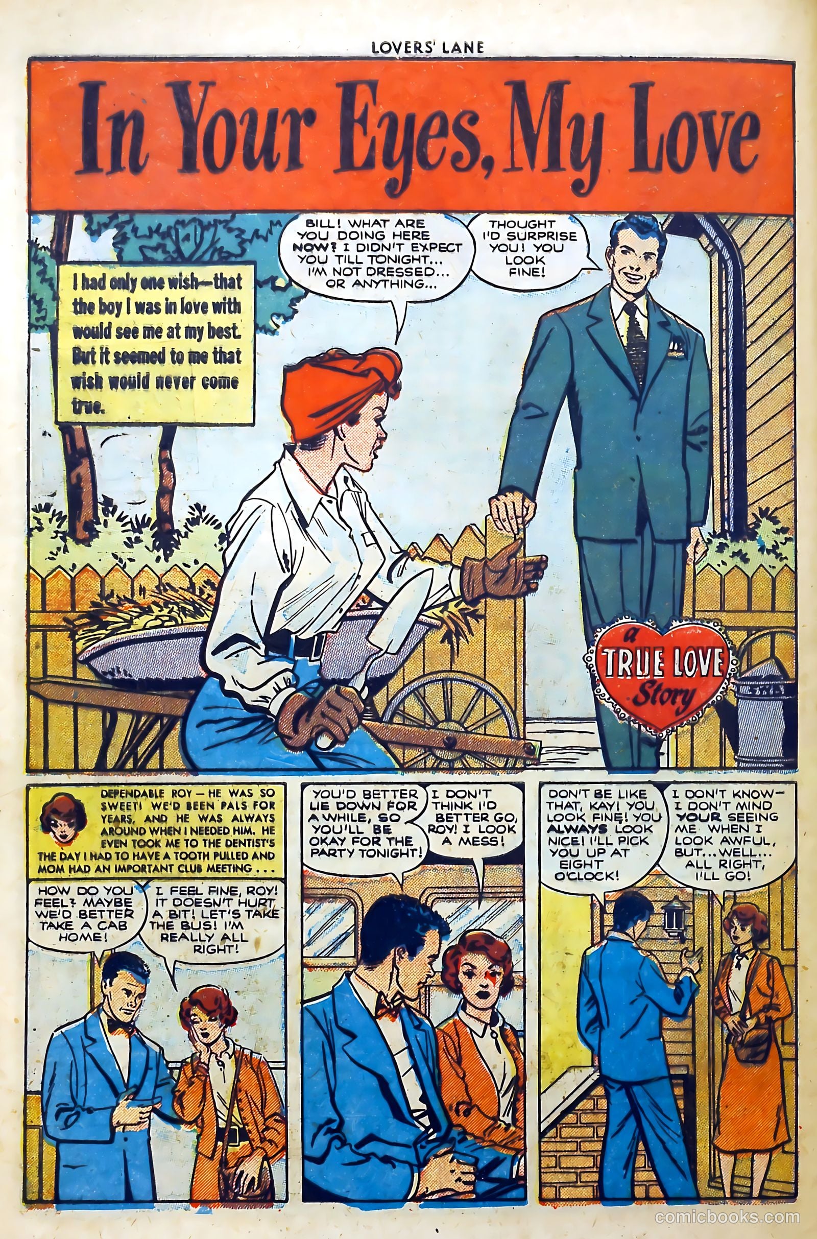 Lovers' Lane #16 (1951) — page 42 of 52