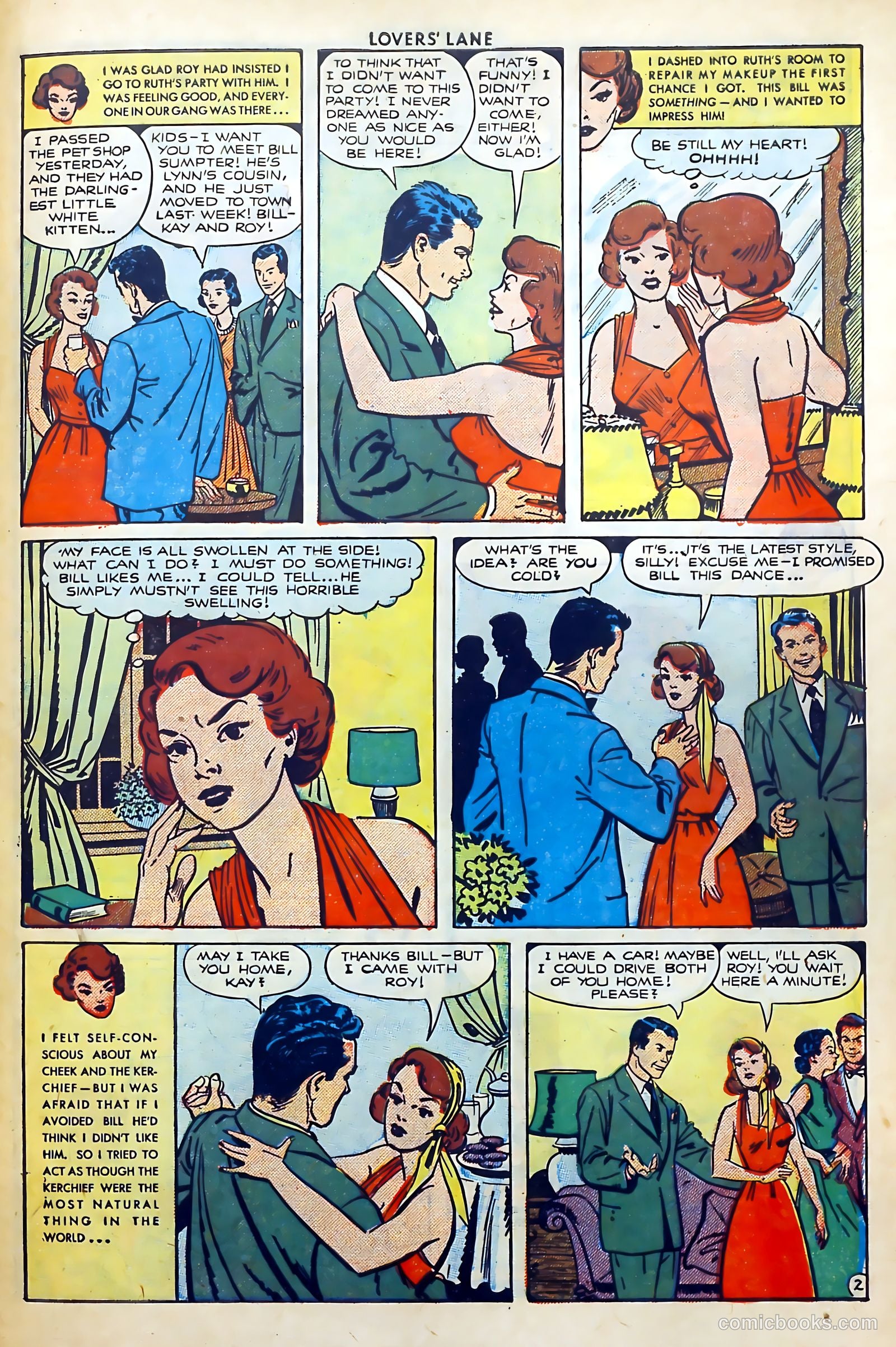 Lovers' Lane #16 (1951) — page 43 of 52