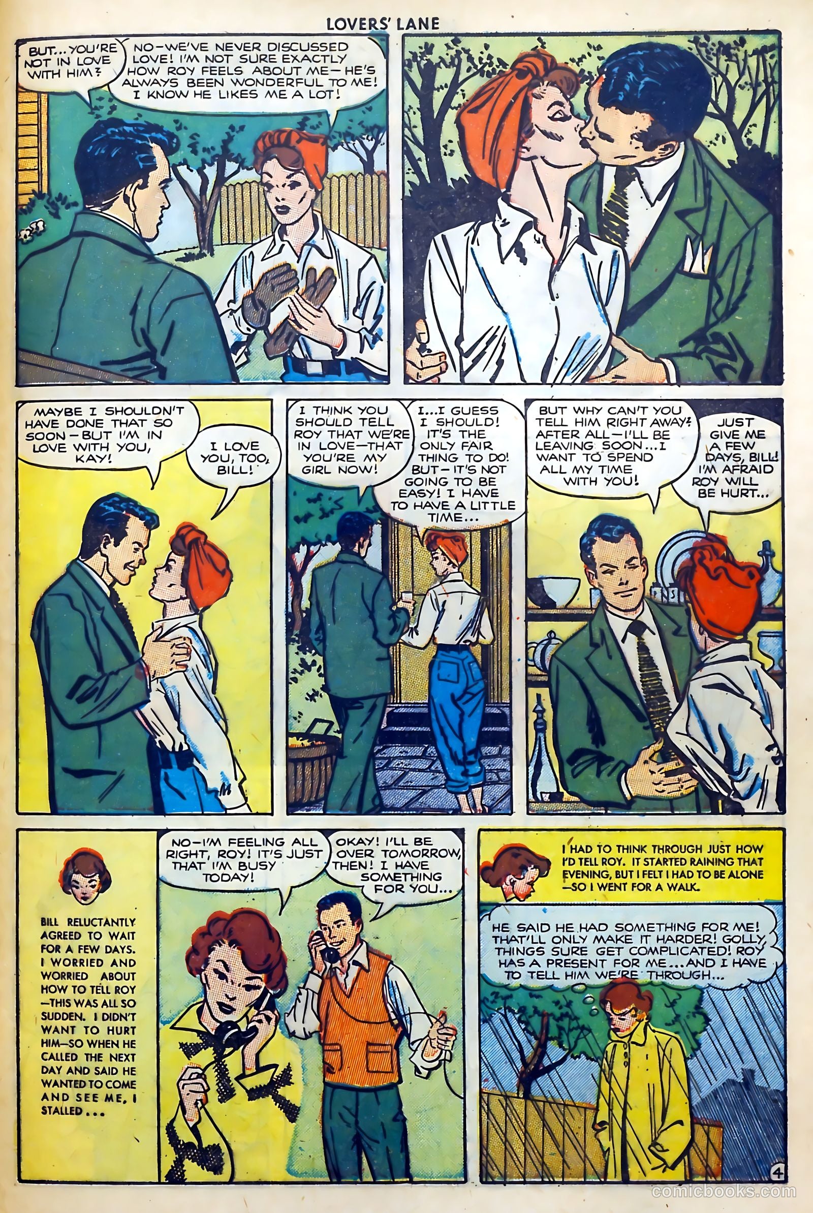 Lovers' Lane #16 (1951) — page 45 of 52