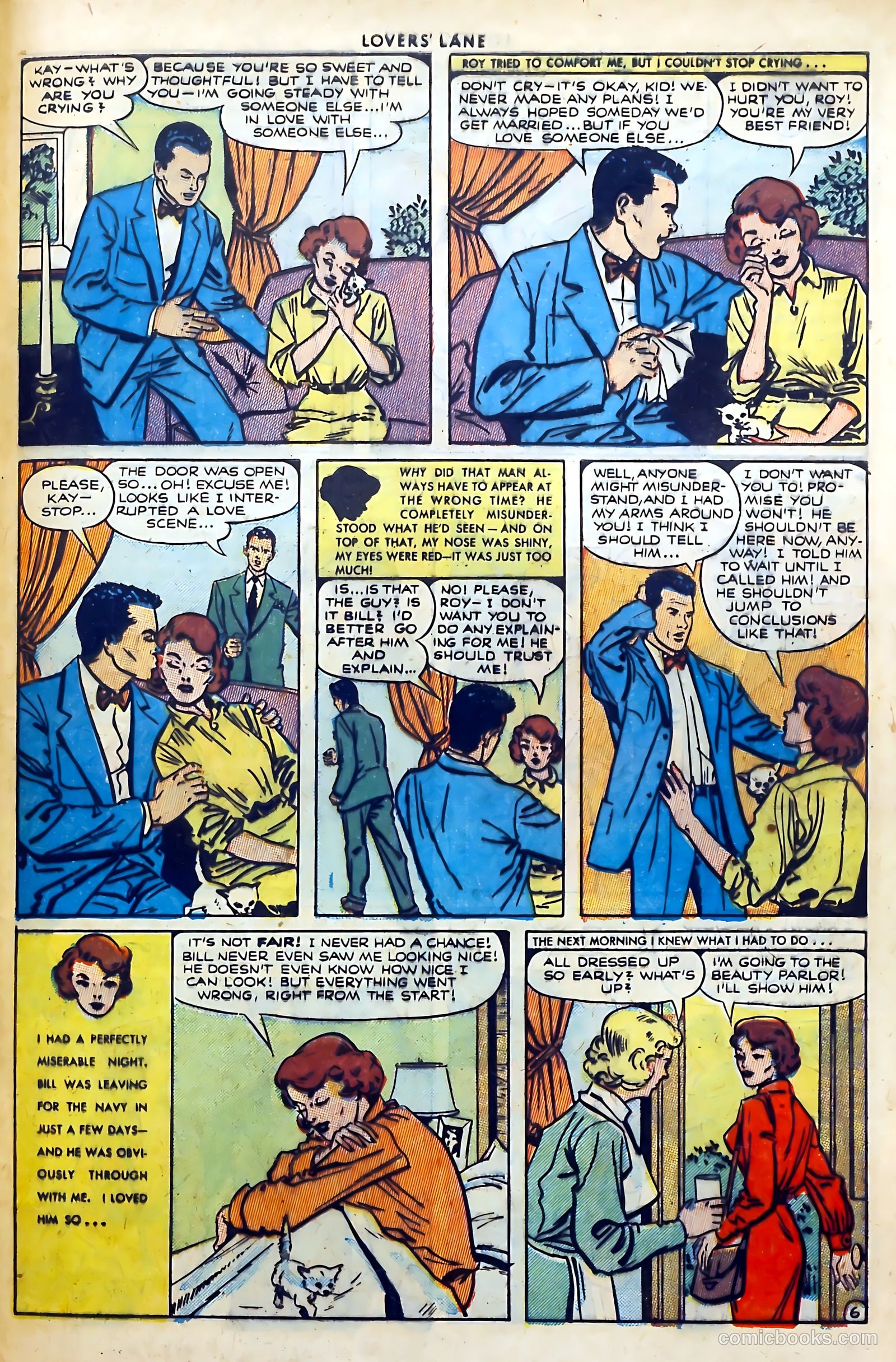 Lovers' Lane #16 (1951) — page 47 of 52