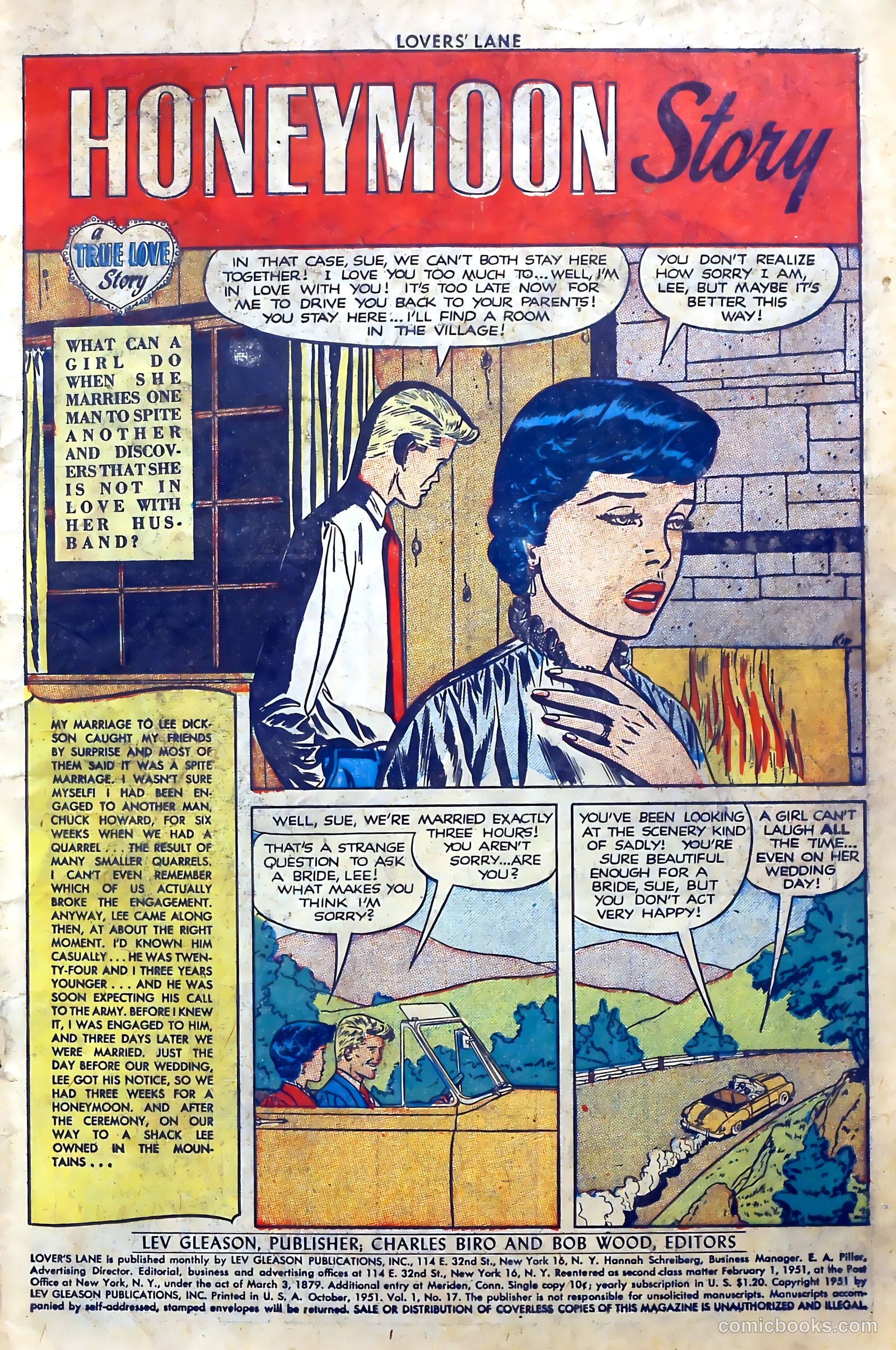 Lovers' Lane #17 (1951) — page 3 of 52