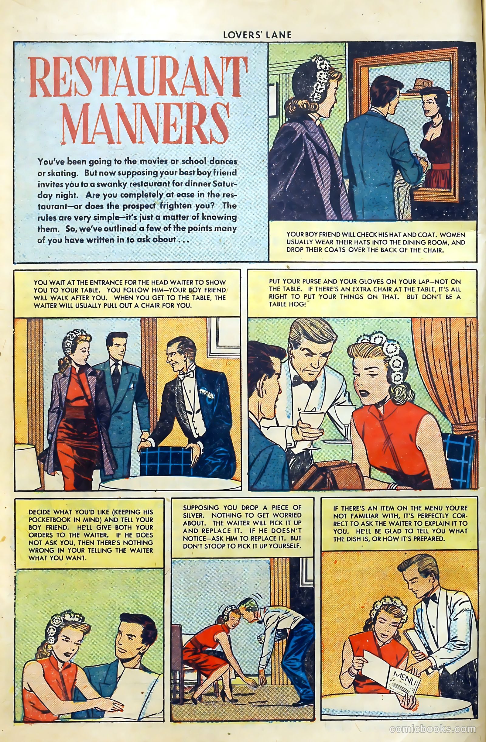 Lovers' Lane #17 (1951) — page 12 of 52