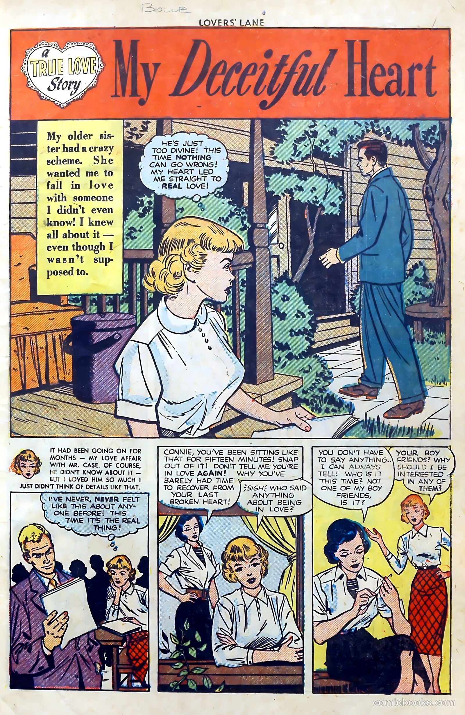 Lovers' Lane #17 (1951) — page 15 of 52