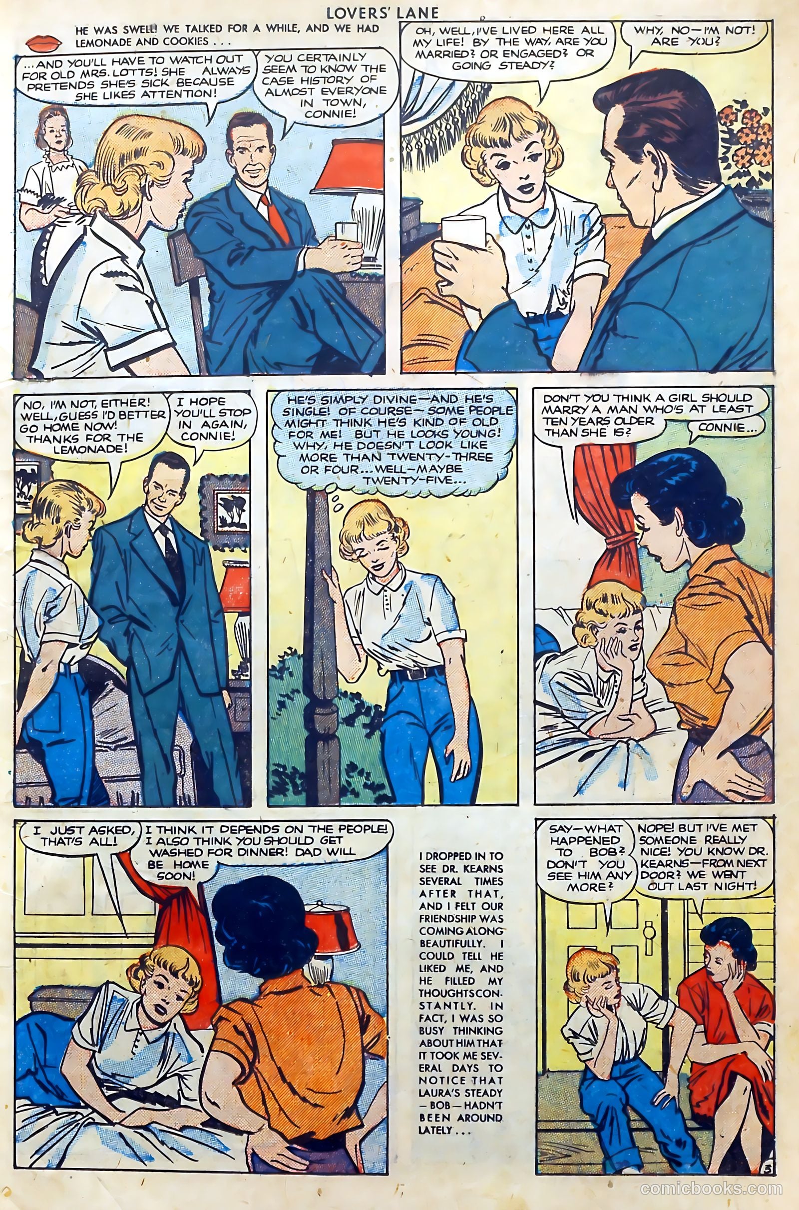 Lovers' Lane #17 (1951) — page 17 of 52