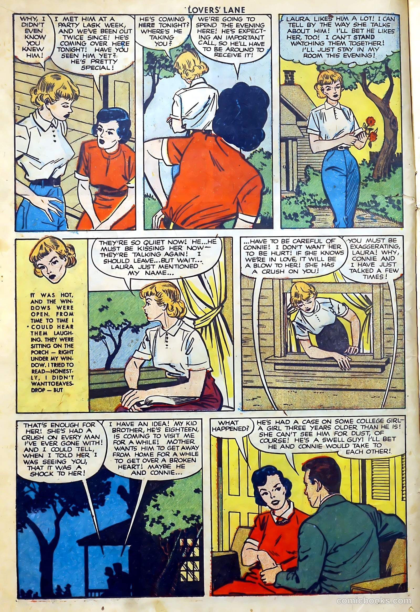 Lovers' Lane #17 (1951) — page 18 of 52