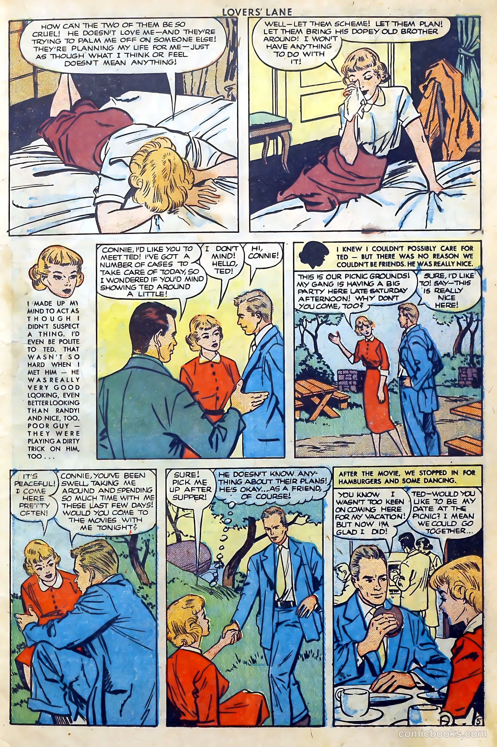 Lovers' Lane #17 (1951) — page 19 of 52