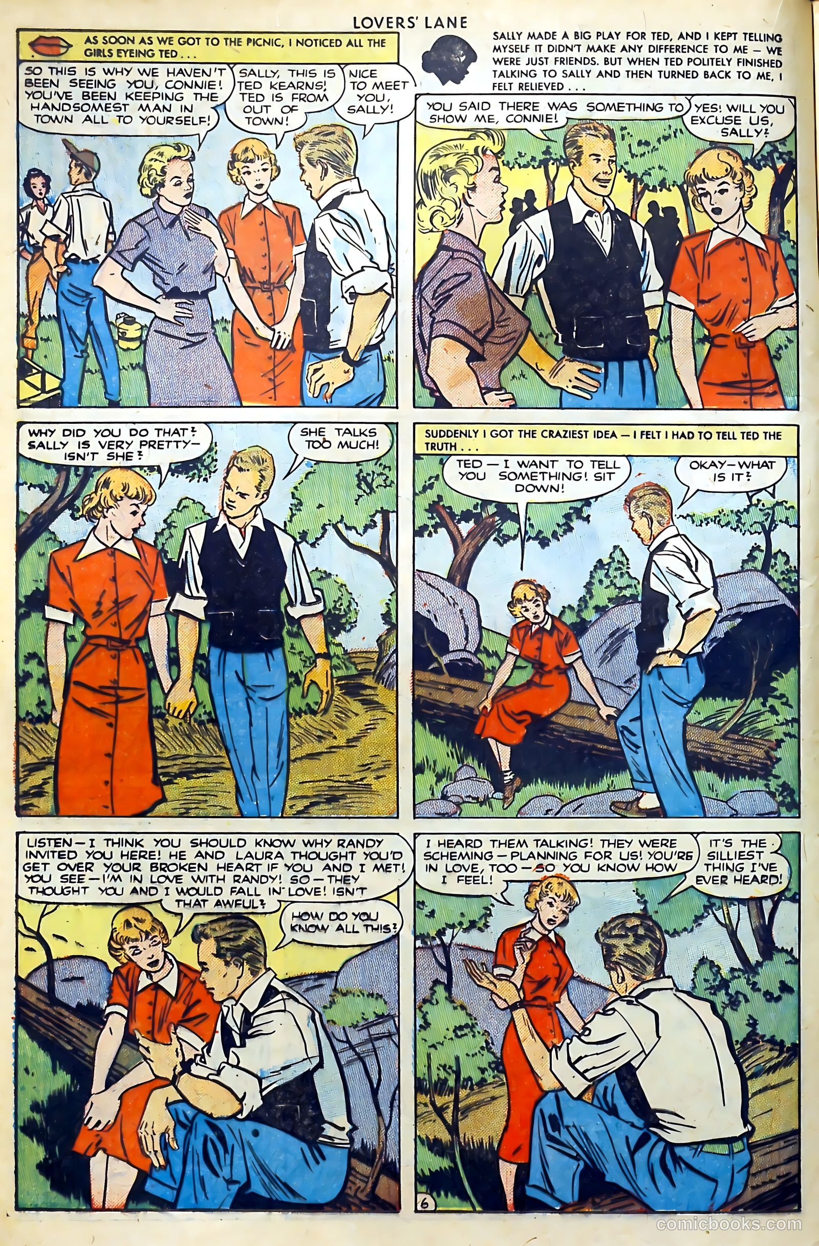 Lovers' Lane #17 (1951) — page 20 of 52