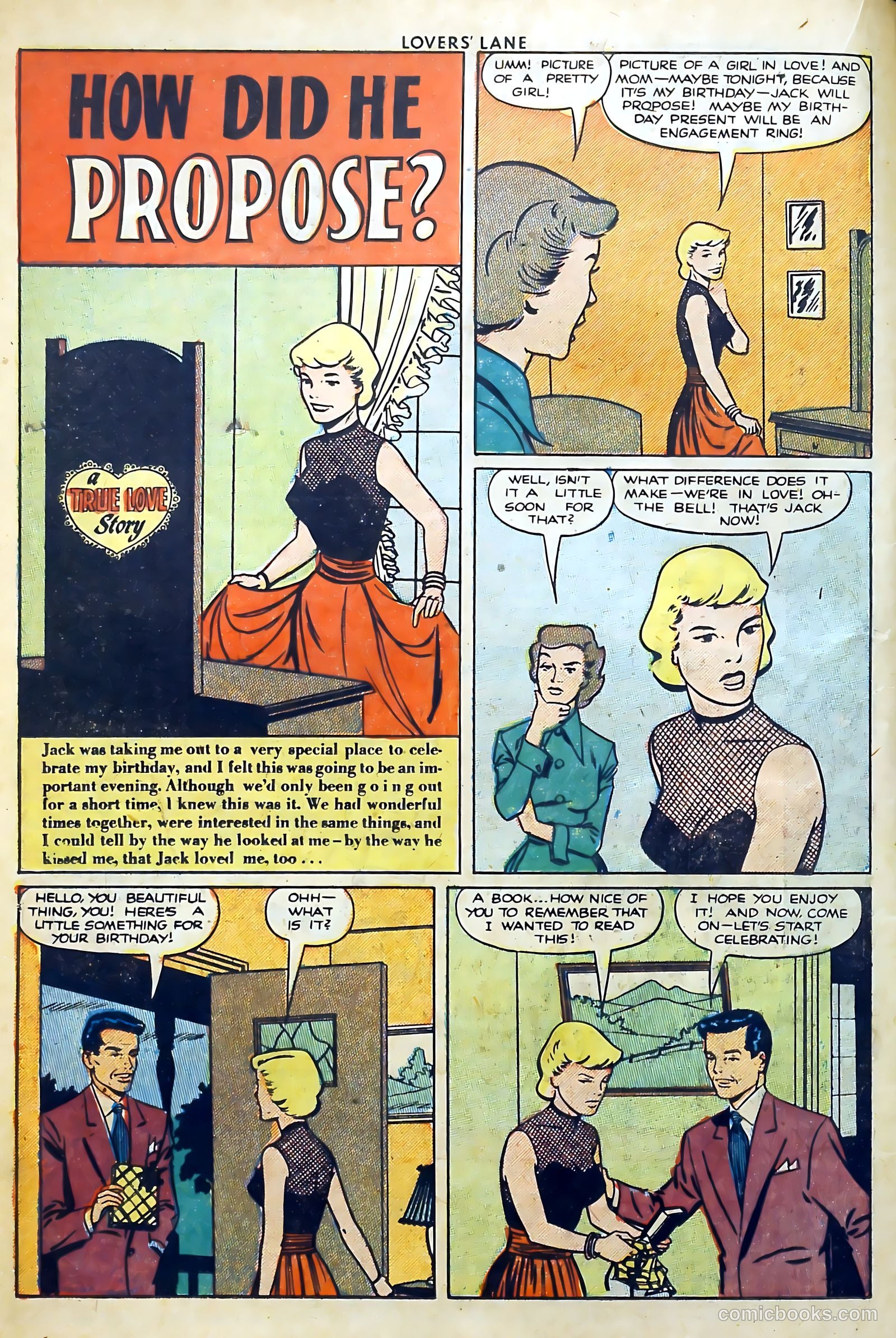 Lovers' Lane #17 (1951) — page 24 of 52
