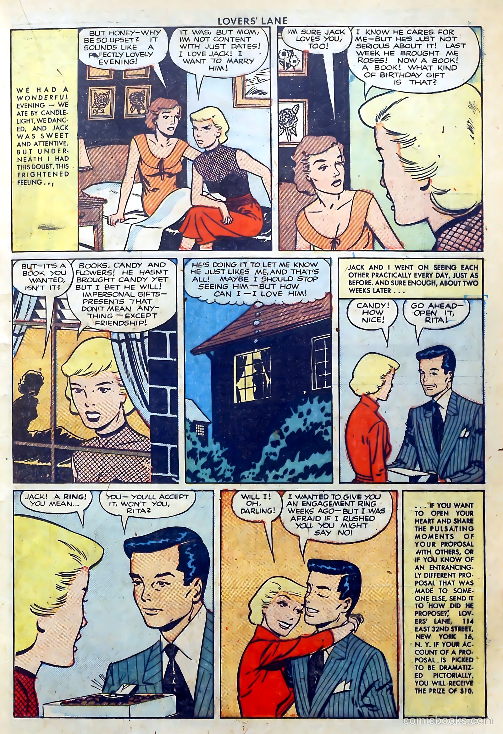 Lovers' Lane #17 (1951) — page 25 of 52