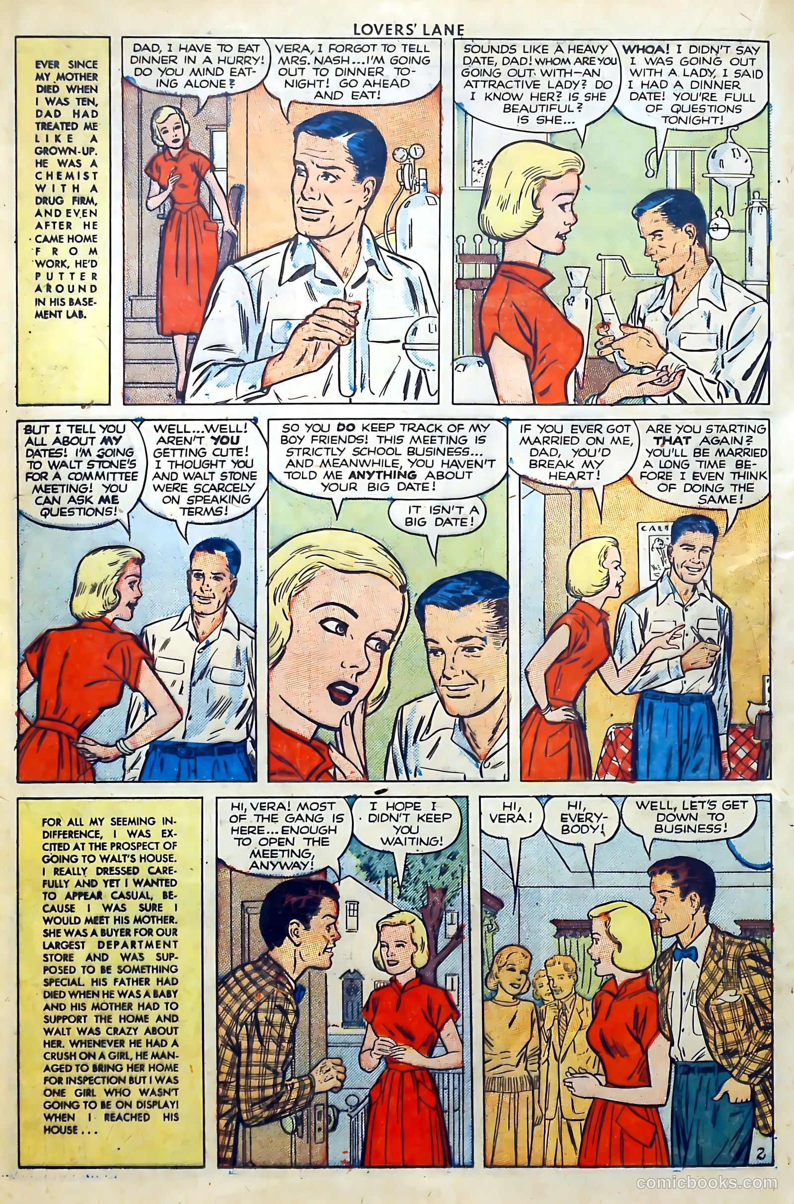 Lovers' Lane #17 (1951) — page 28 of 52
