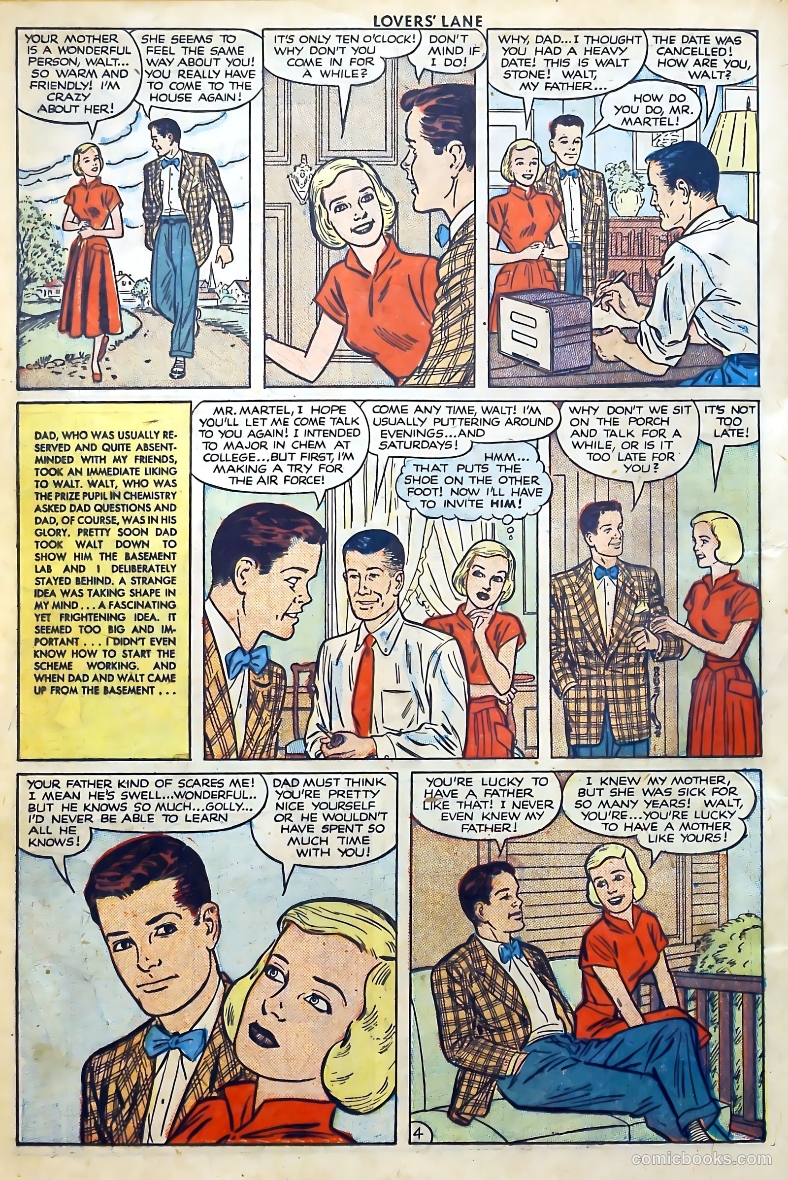 Lovers' Lane #17 (1951) — page 30 of 52
