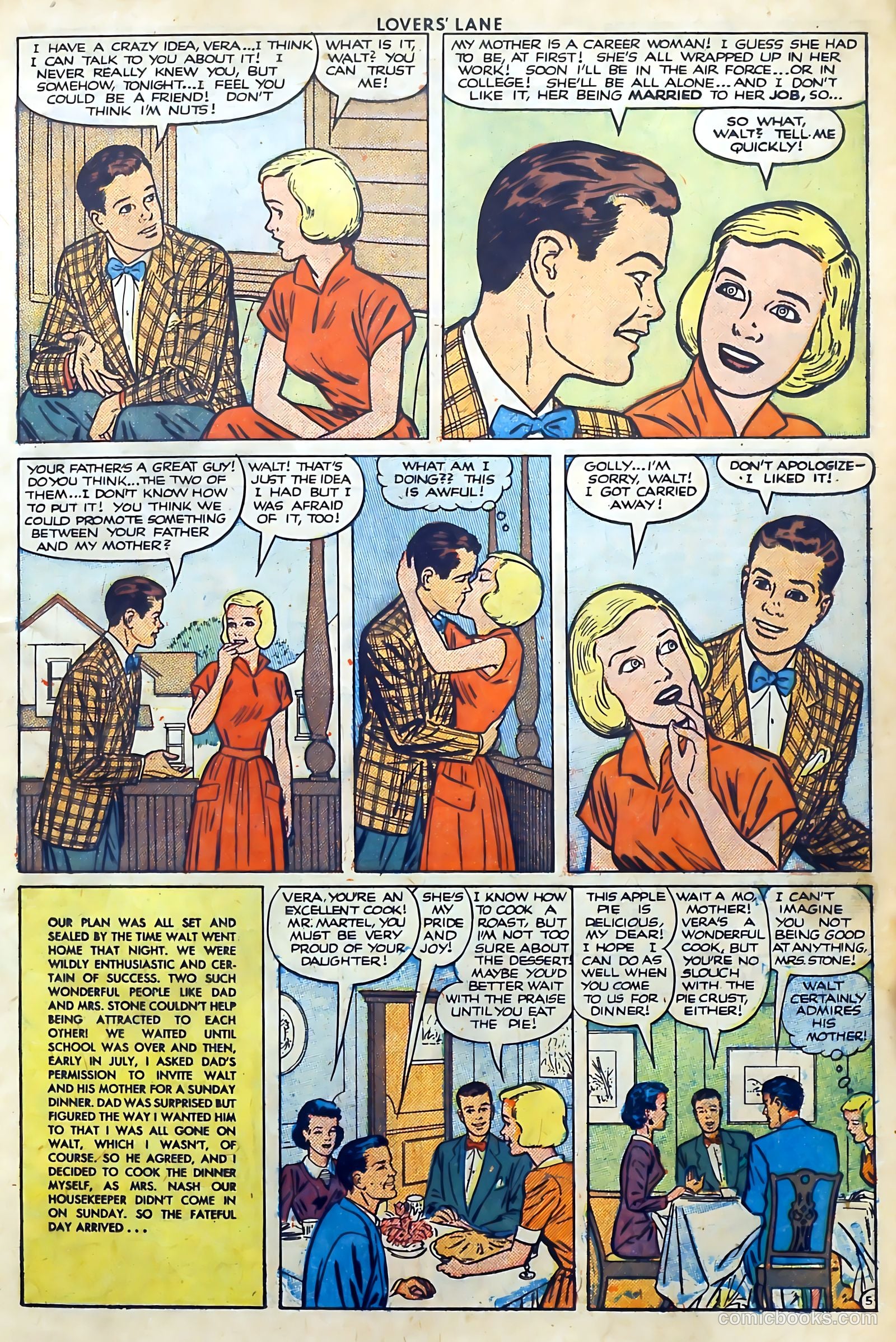 Lovers' Lane #17 (1951) — page 31 of 52