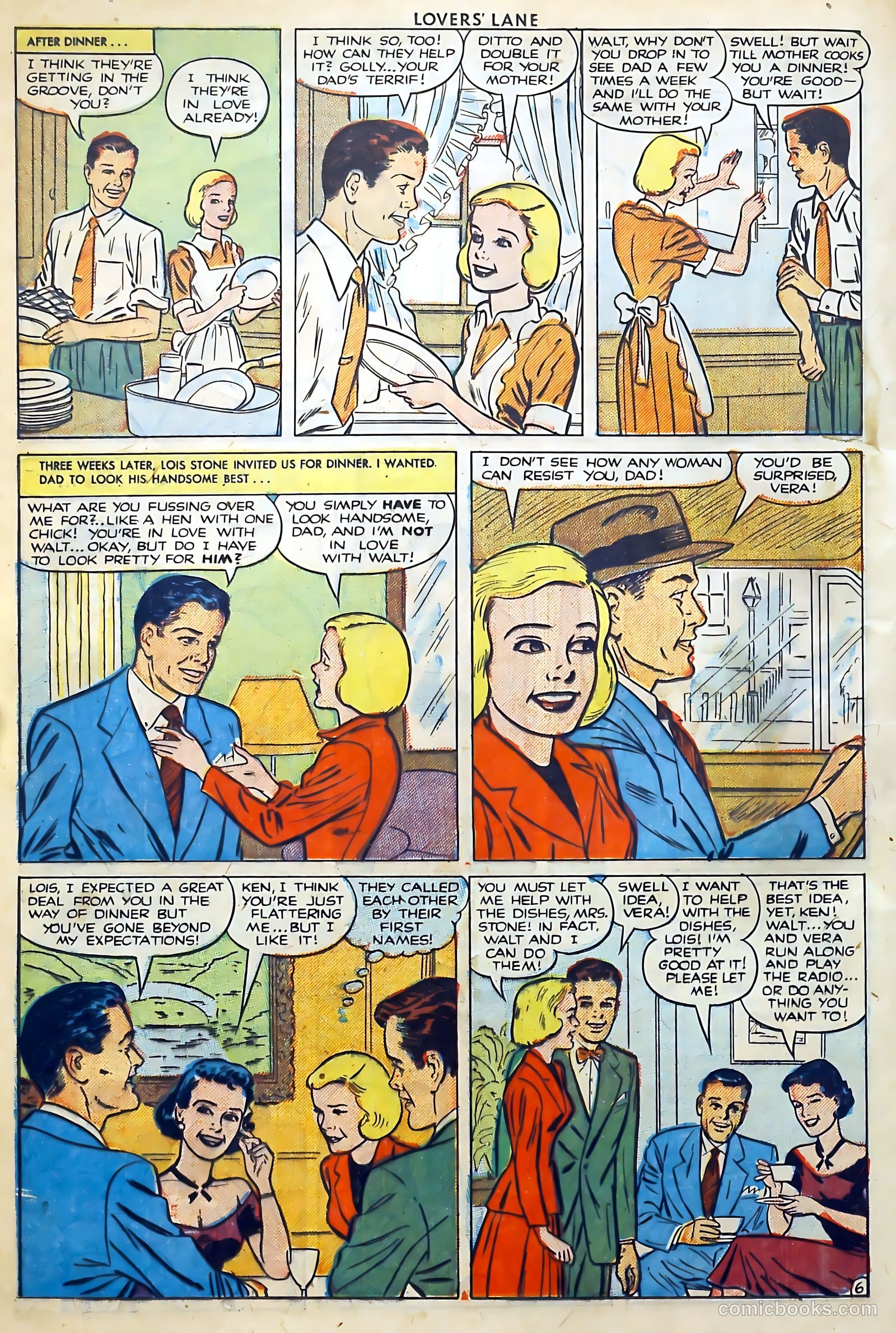 Lovers' Lane #17 (1951) — page 32 of 52