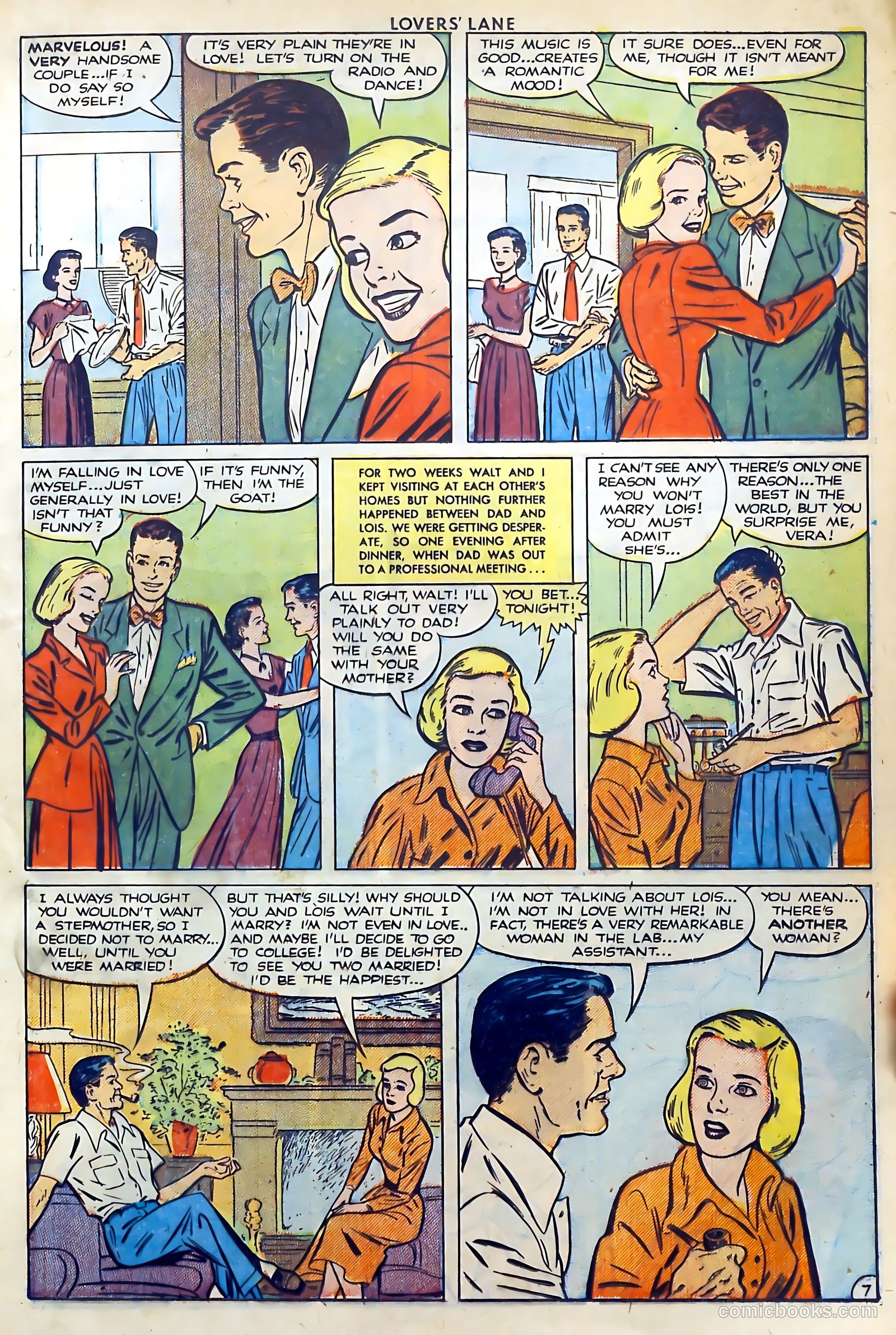 Lovers' Lane #17 (1951) — page 33 of 52