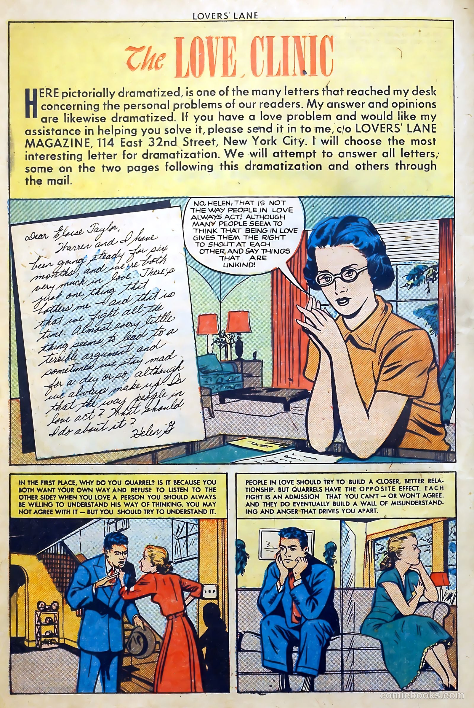 Lovers' Lane #17 (1951) — page 36 of 52