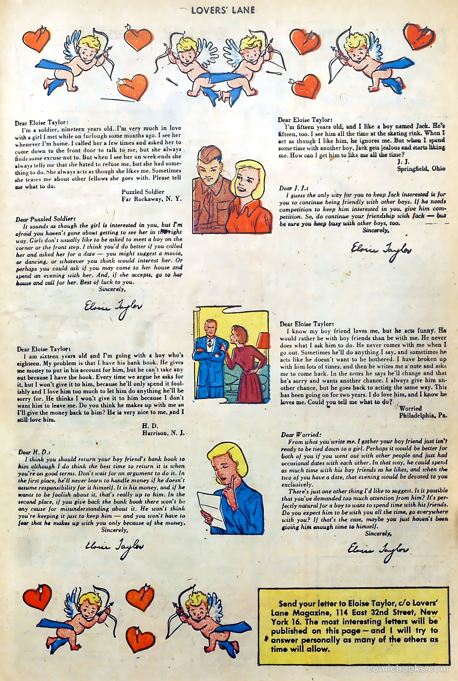 Lovers' Lane #17 (1951) — page 39 of 52