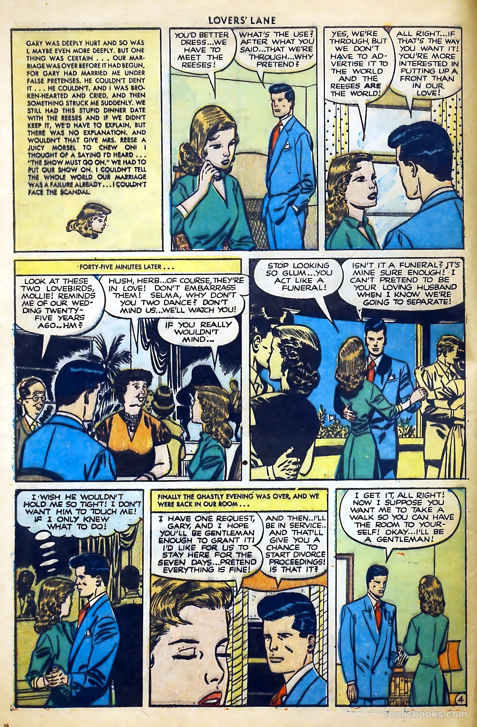 Lovers' Lane #18 (1951) — page 6 of 52