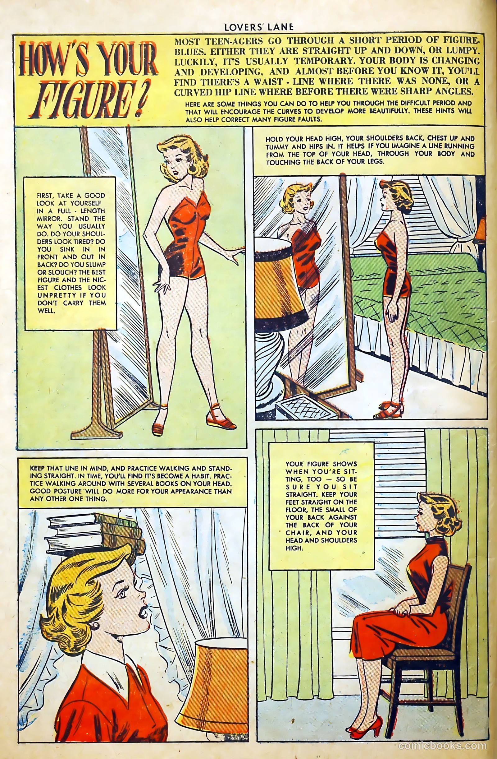 Lovers' Lane #18 (1951) — page 12 of 52