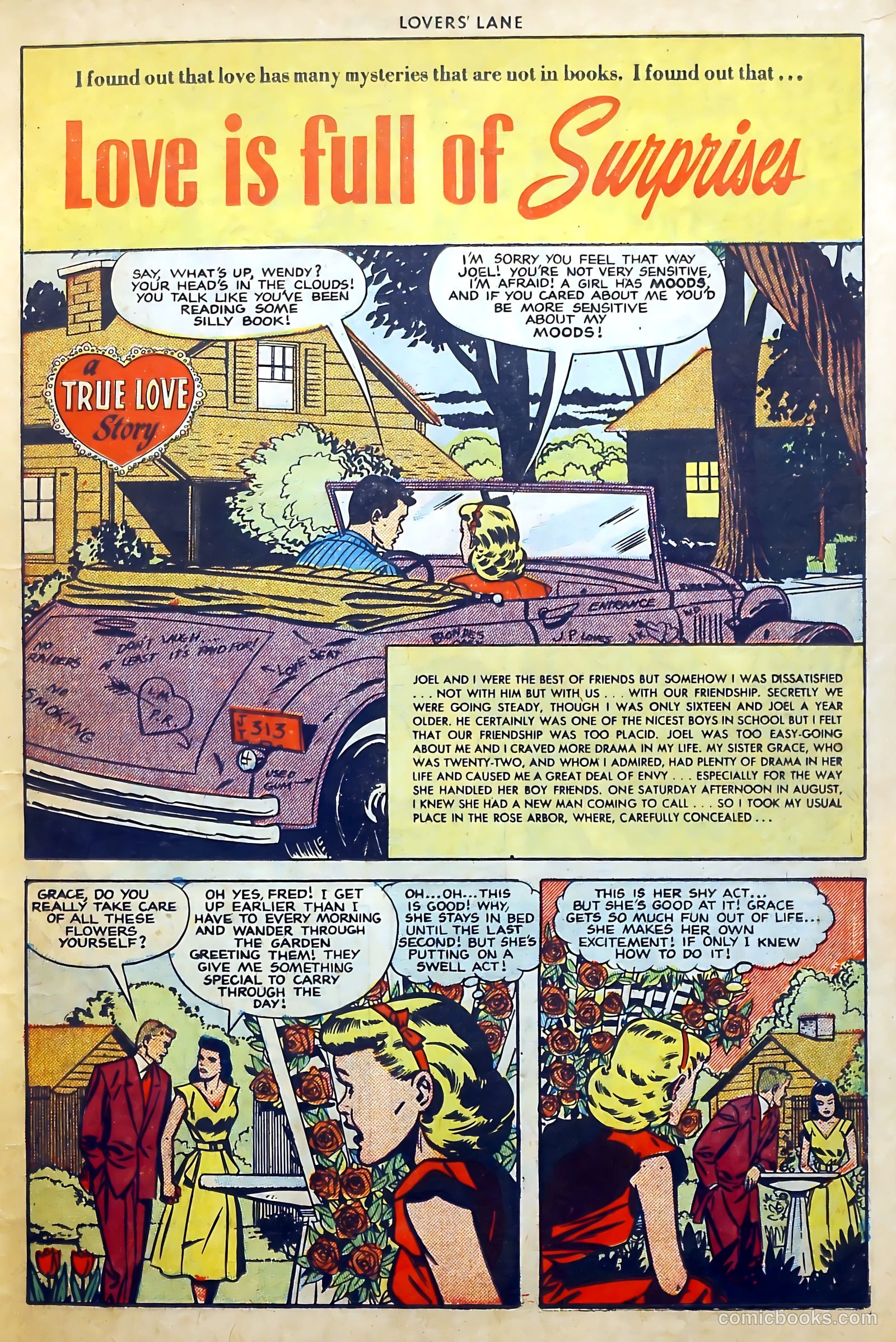 Lovers' Lane #18 (1951) — page 15 of 52