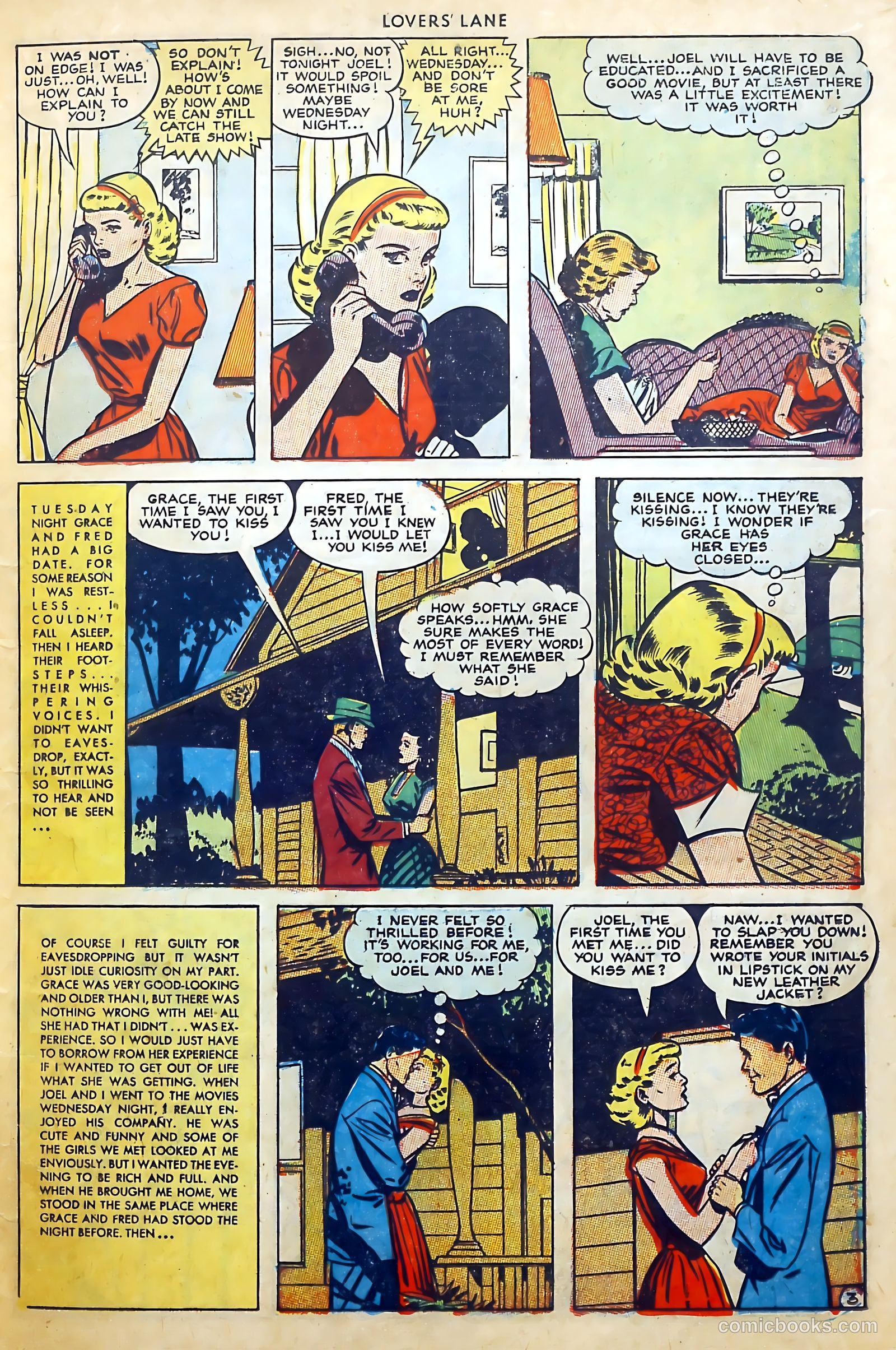 Lovers' Lane #18 (1951) — page 17 of 52