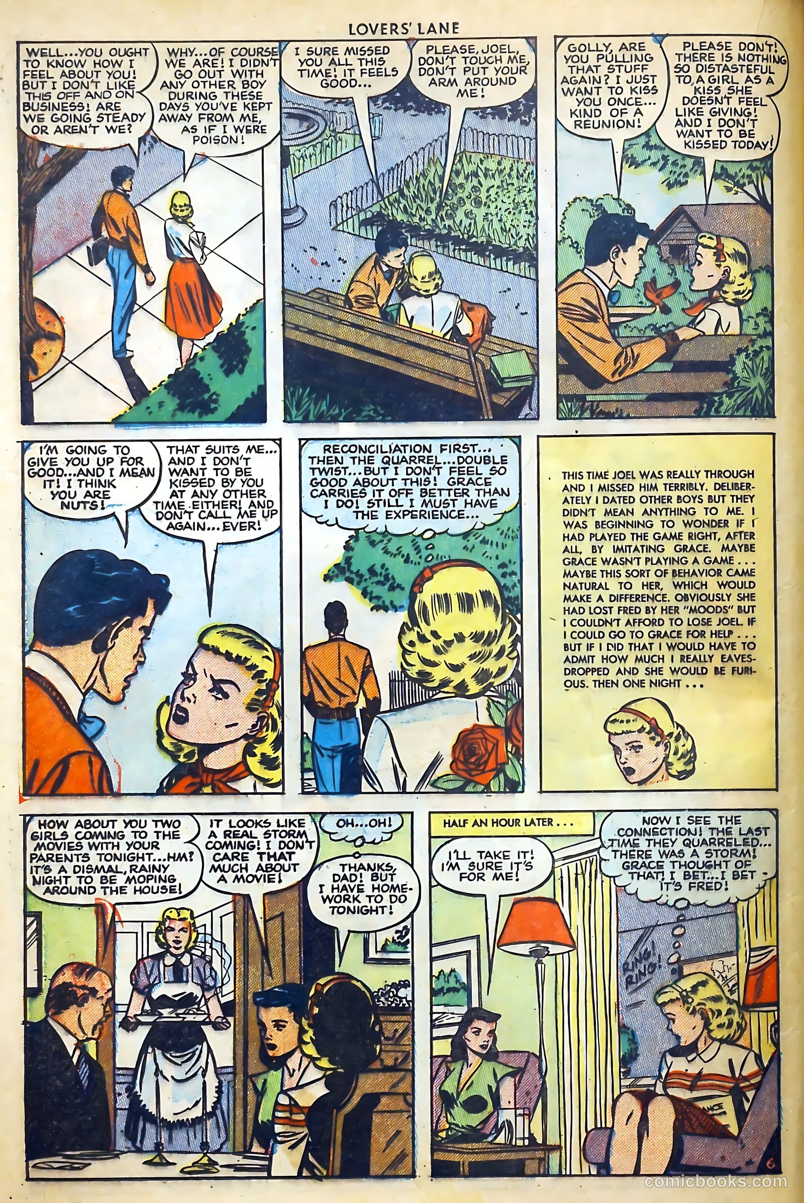 Lovers' Lane #18 (1951) — page 20 of 52