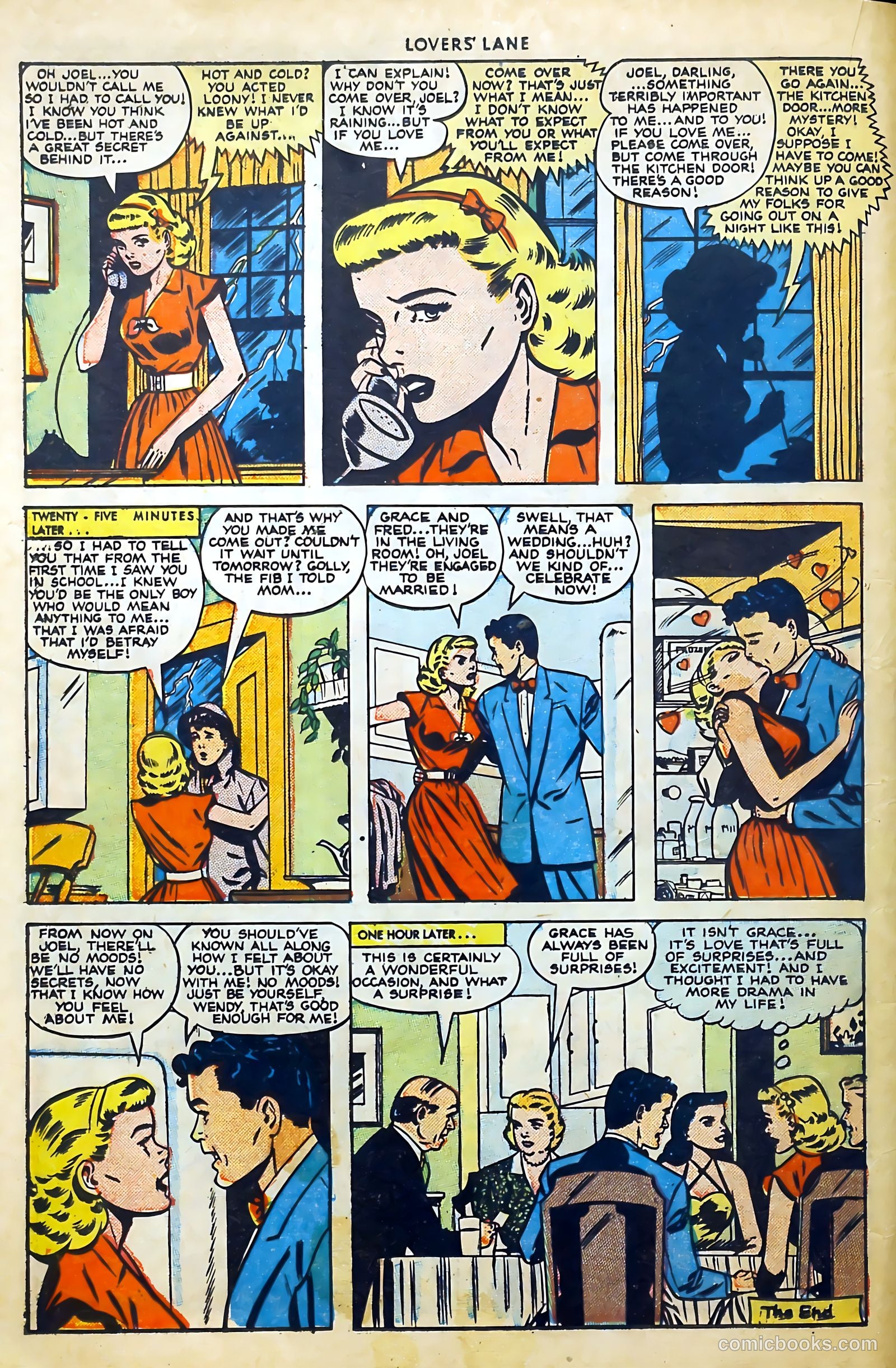 Lovers' Lane #18 (1951) — page 22 of 52