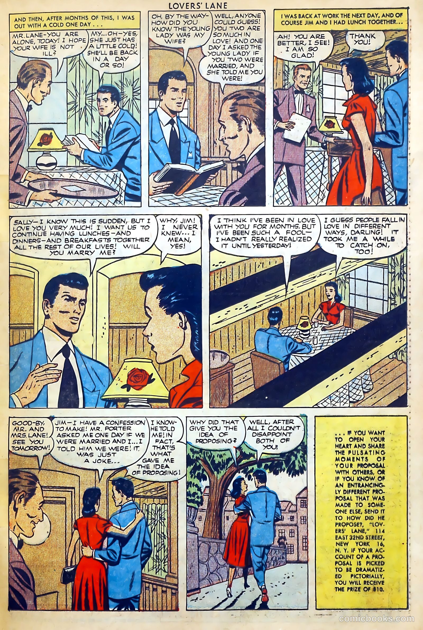 Lovers' Lane #18 (1951) — page 25 of 52