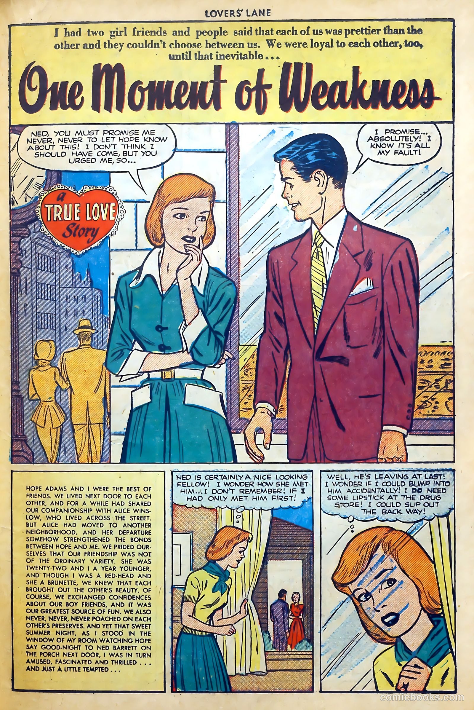 Lovers' Lane #18 (1951) — page 27 of 52