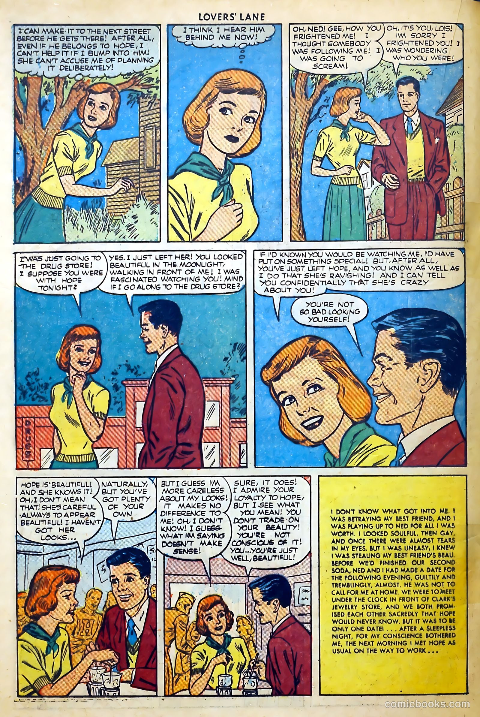 Lovers' Lane #18 (1951) — page 28 of 52