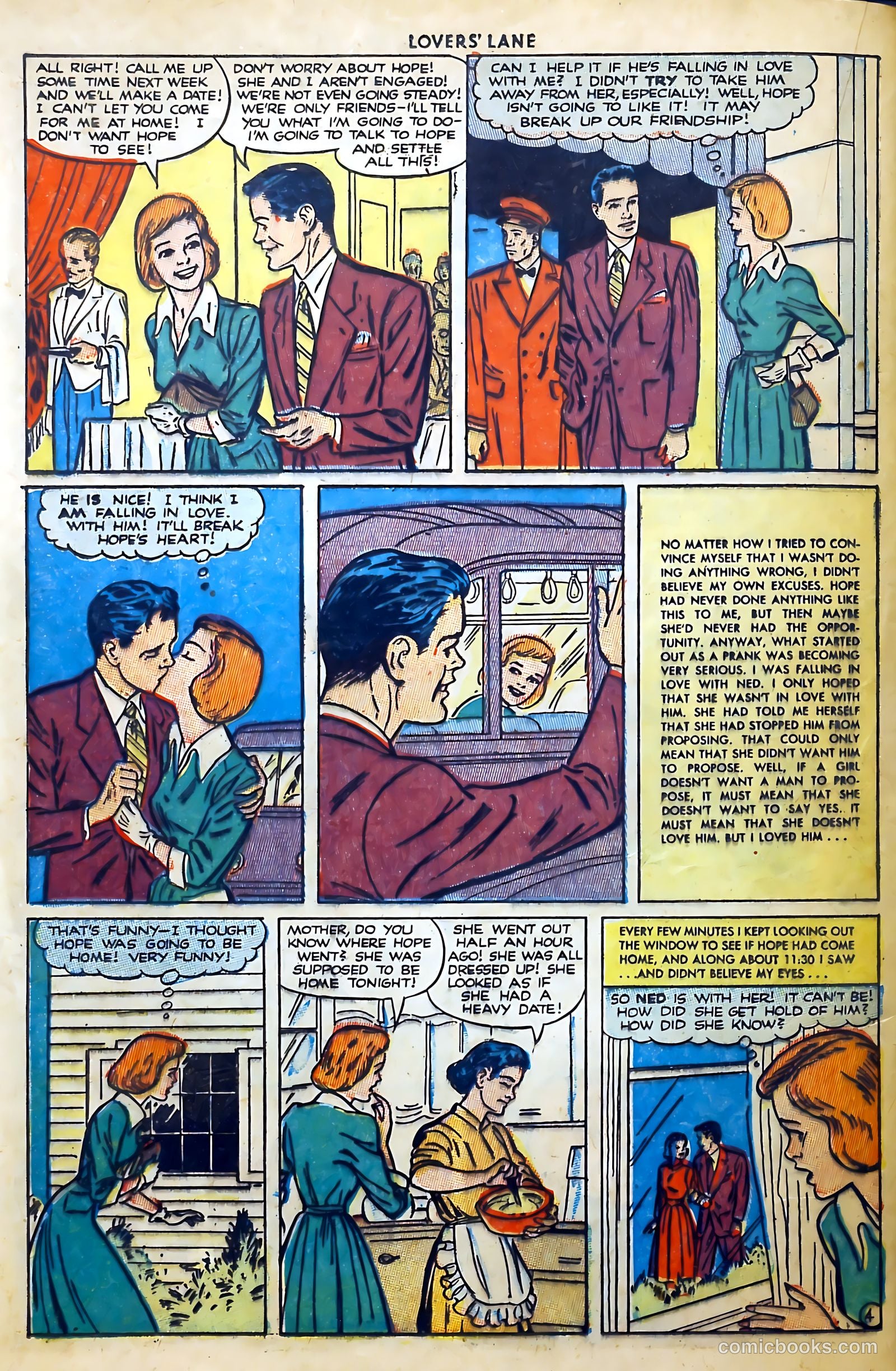 Lovers' Lane #18 (1951) — page 30 of 52