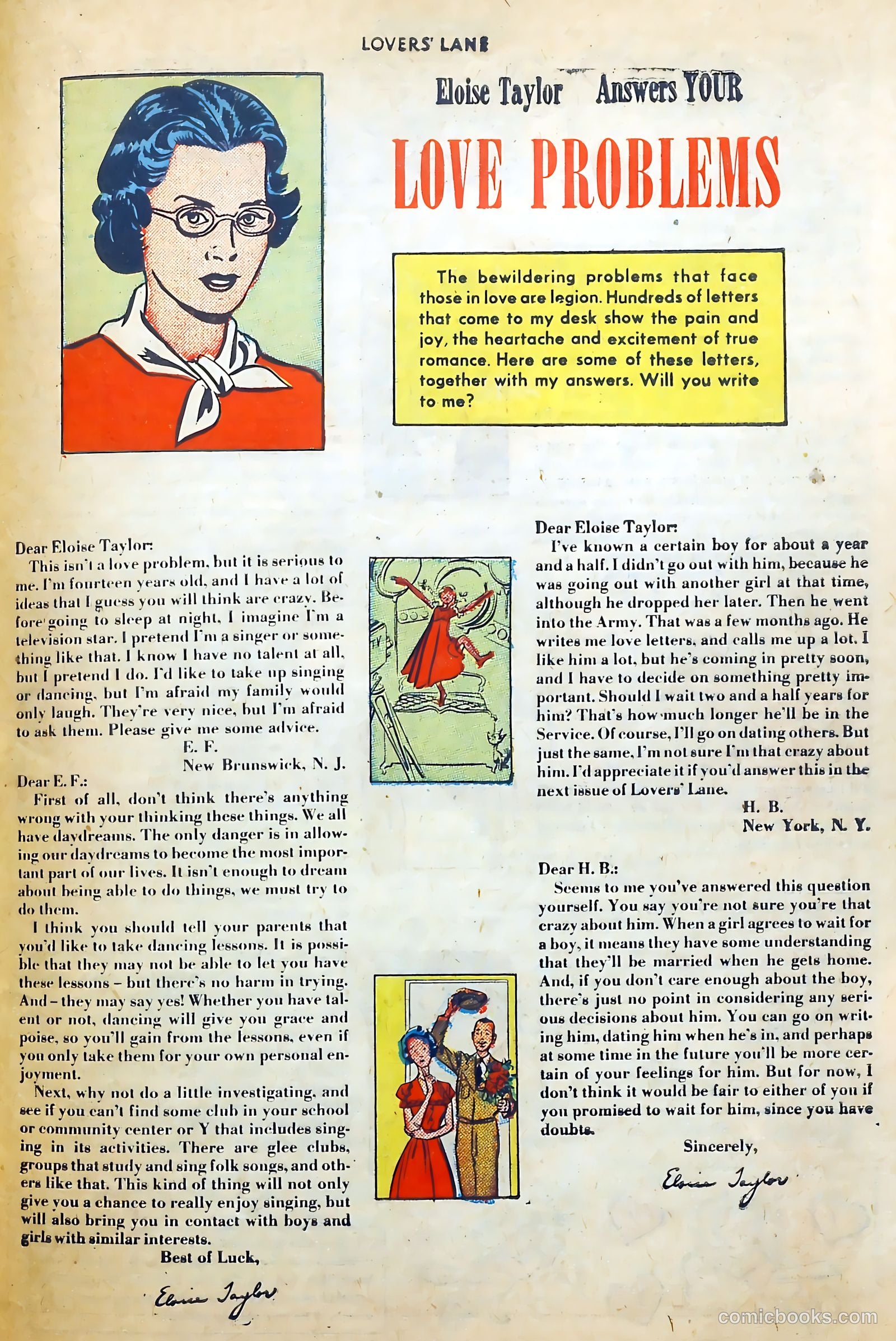 Lovers' Lane #18 (1951) — page 39 of 52