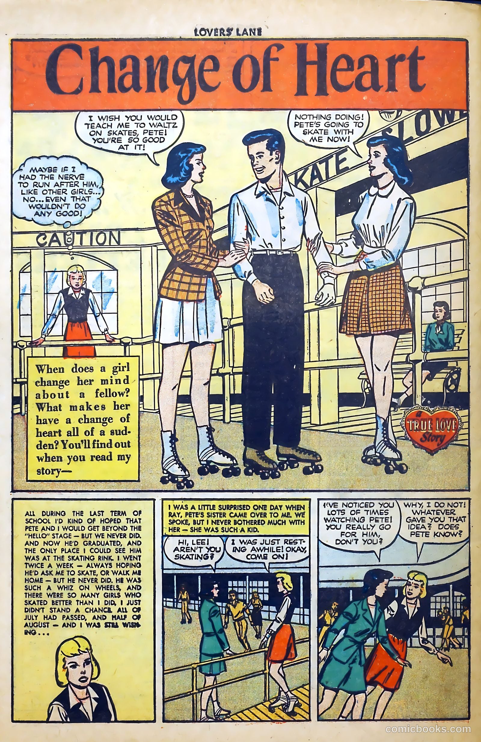 Lovers' Lane #18 (1951) — page 42 of 52