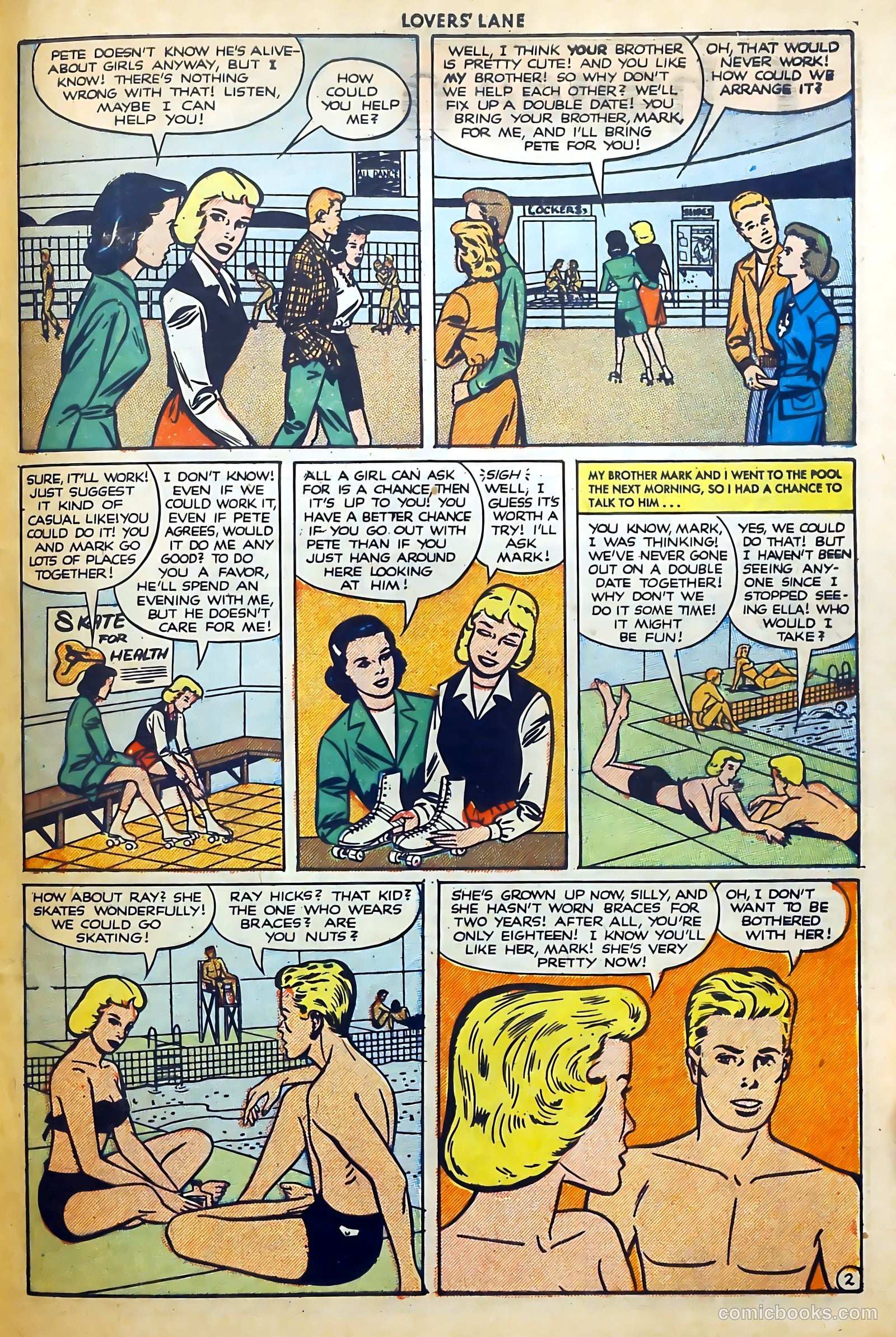 Lovers' Lane #18 (1951) — page 43 of 52