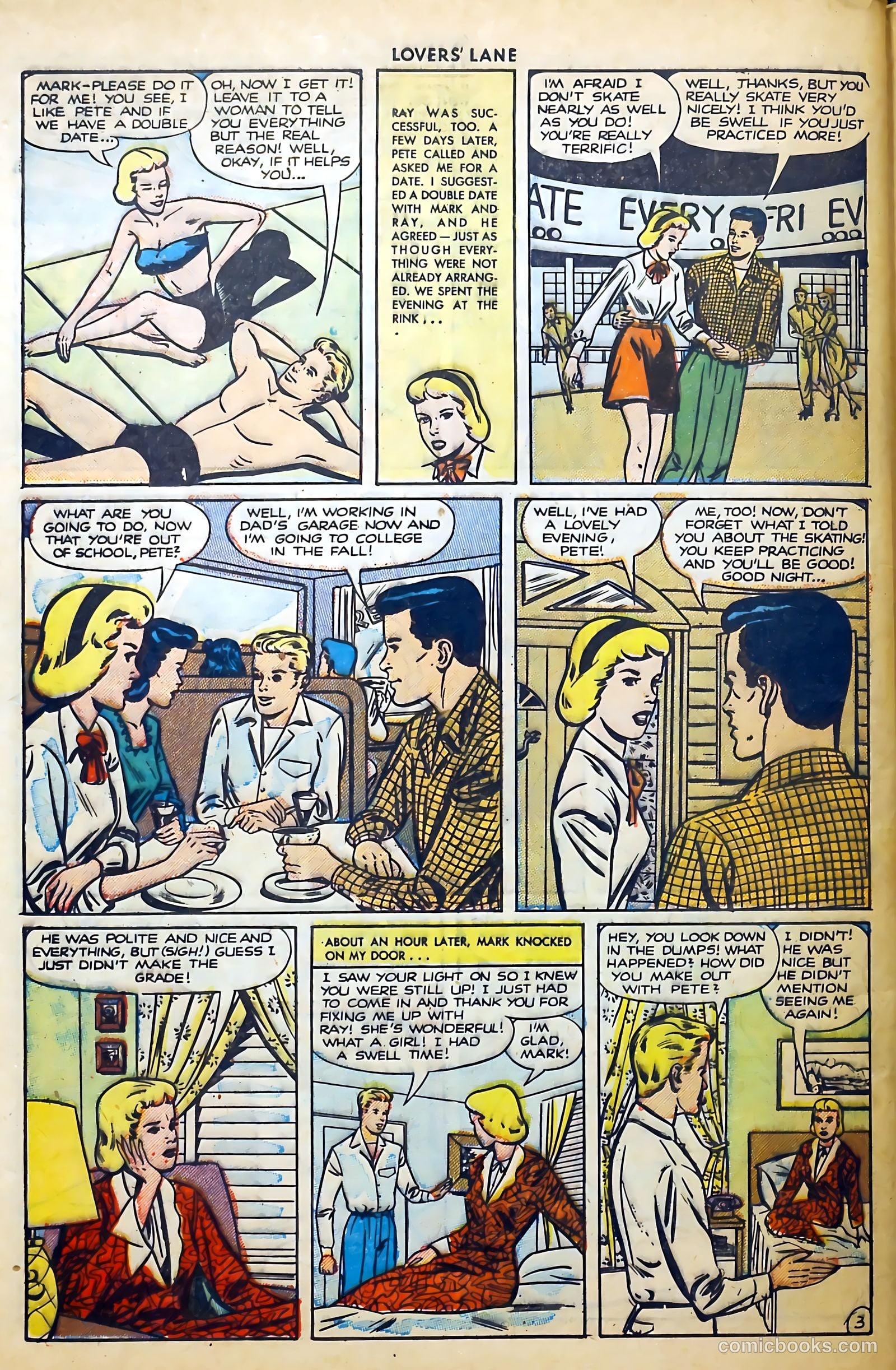 Lovers' Lane #18 (1951) — page 44 of 52