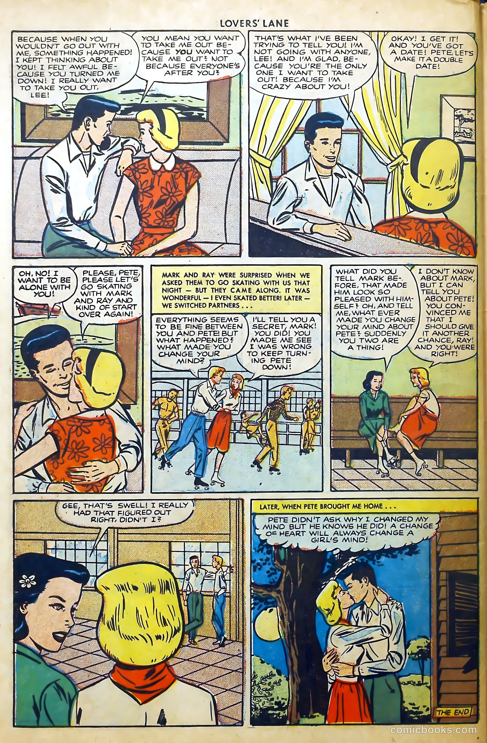 Lovers' Lane #18 (1951) — page 48 of 52