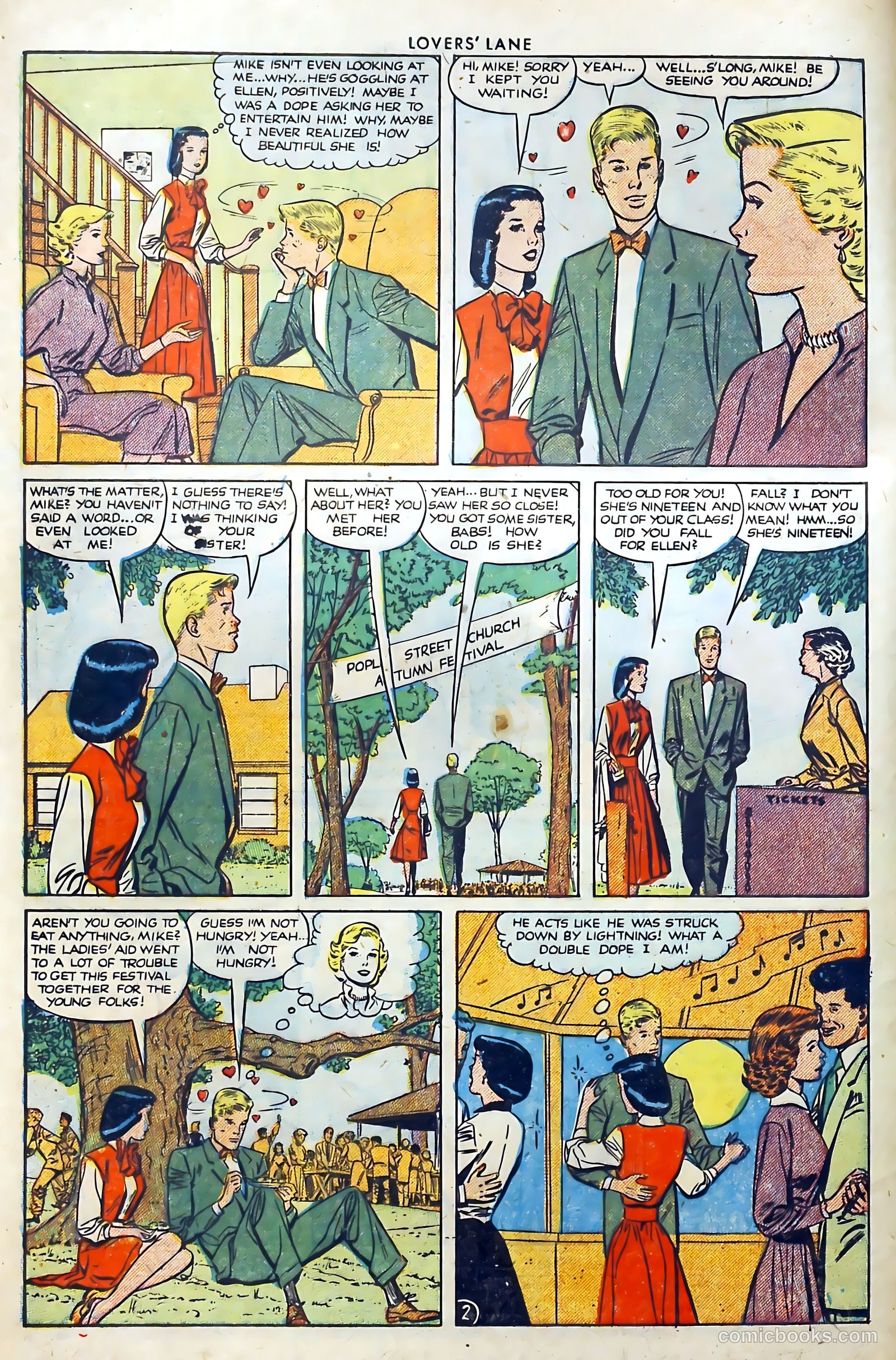 Lovers' Lane #19 (1951) — page 4 of 35