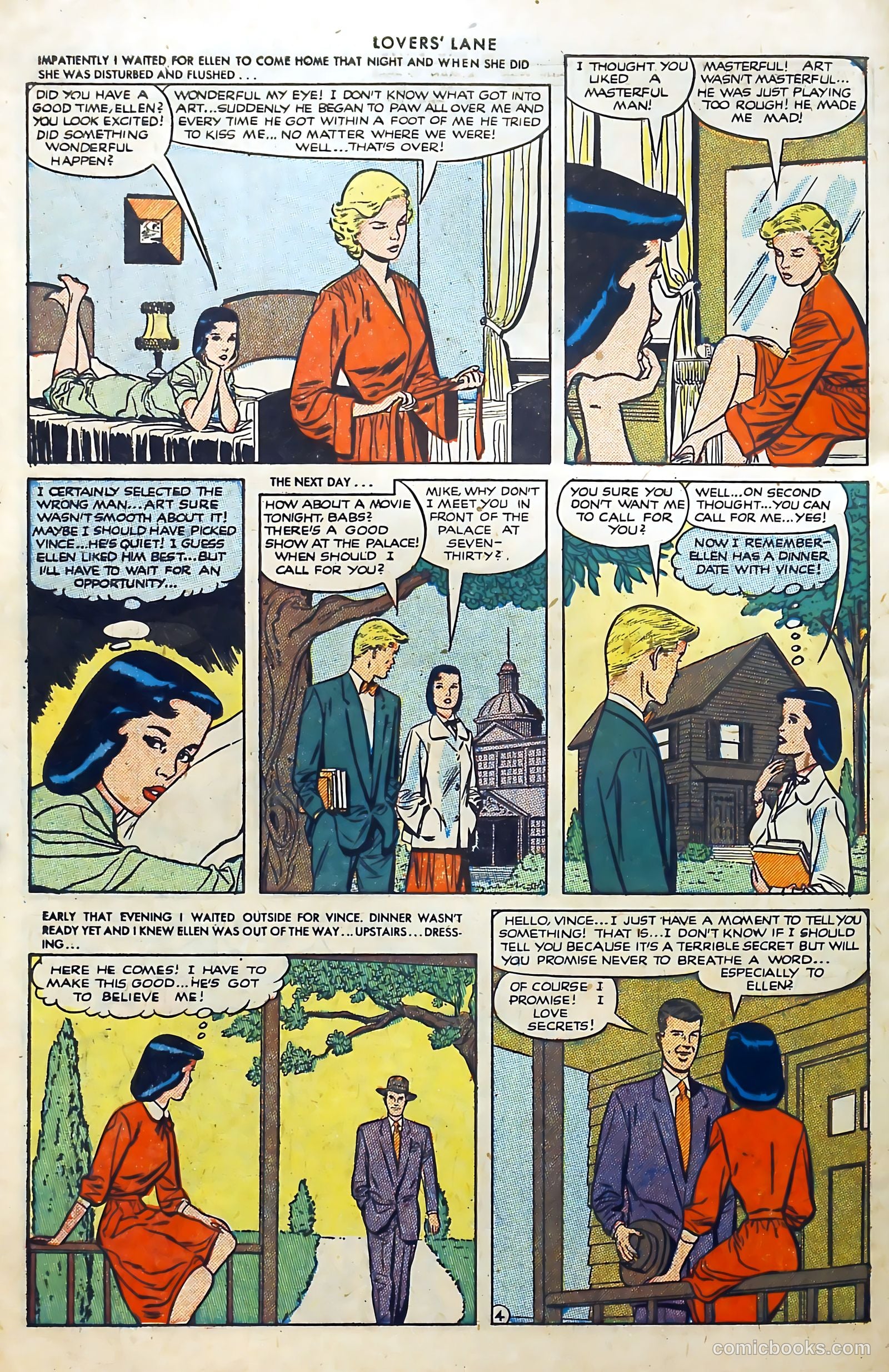 Lovers' Lane #19 (1951) — page 6 of 35