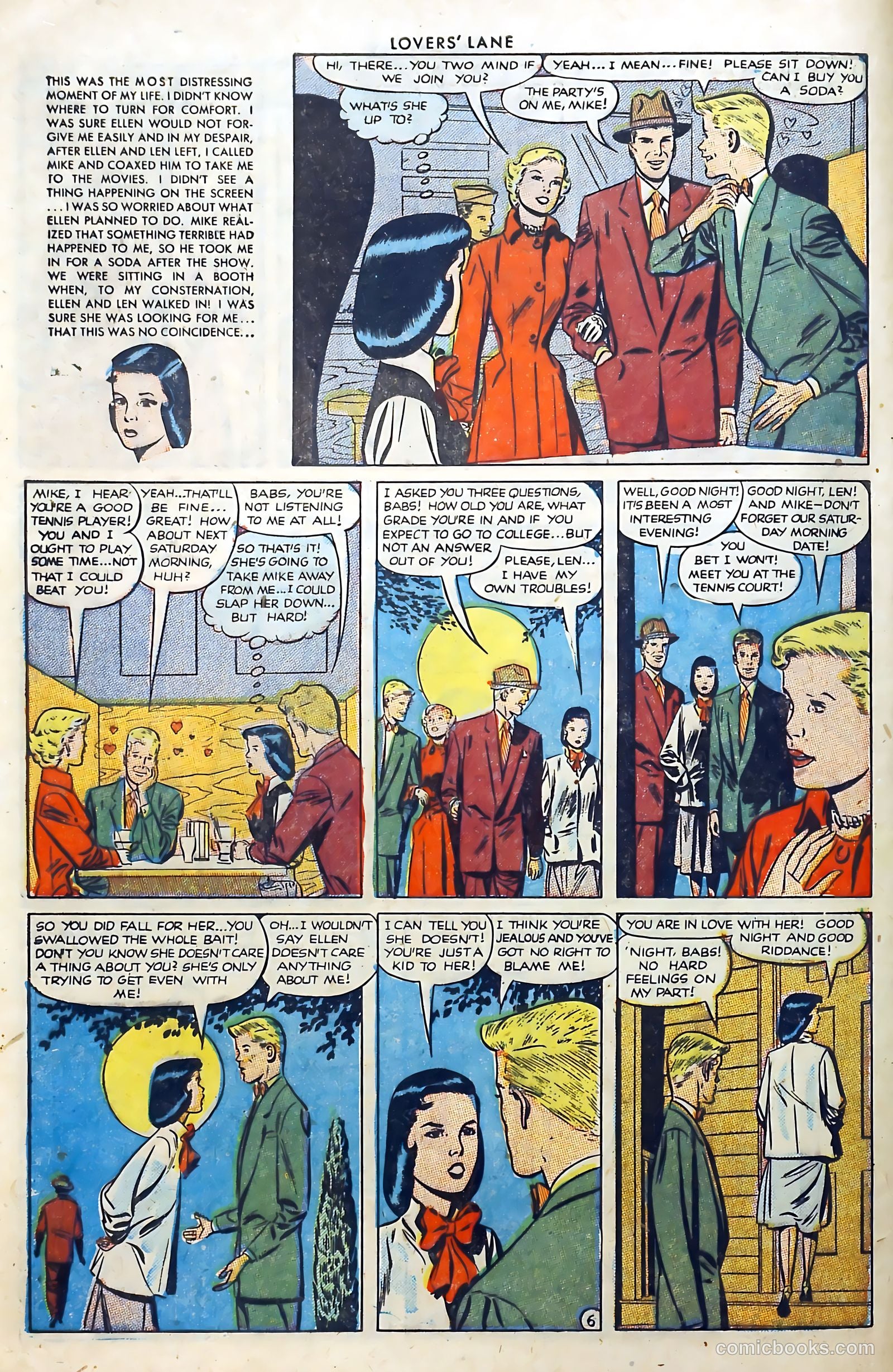 Lovers' Lane #19 (1951) — page 8 of 35