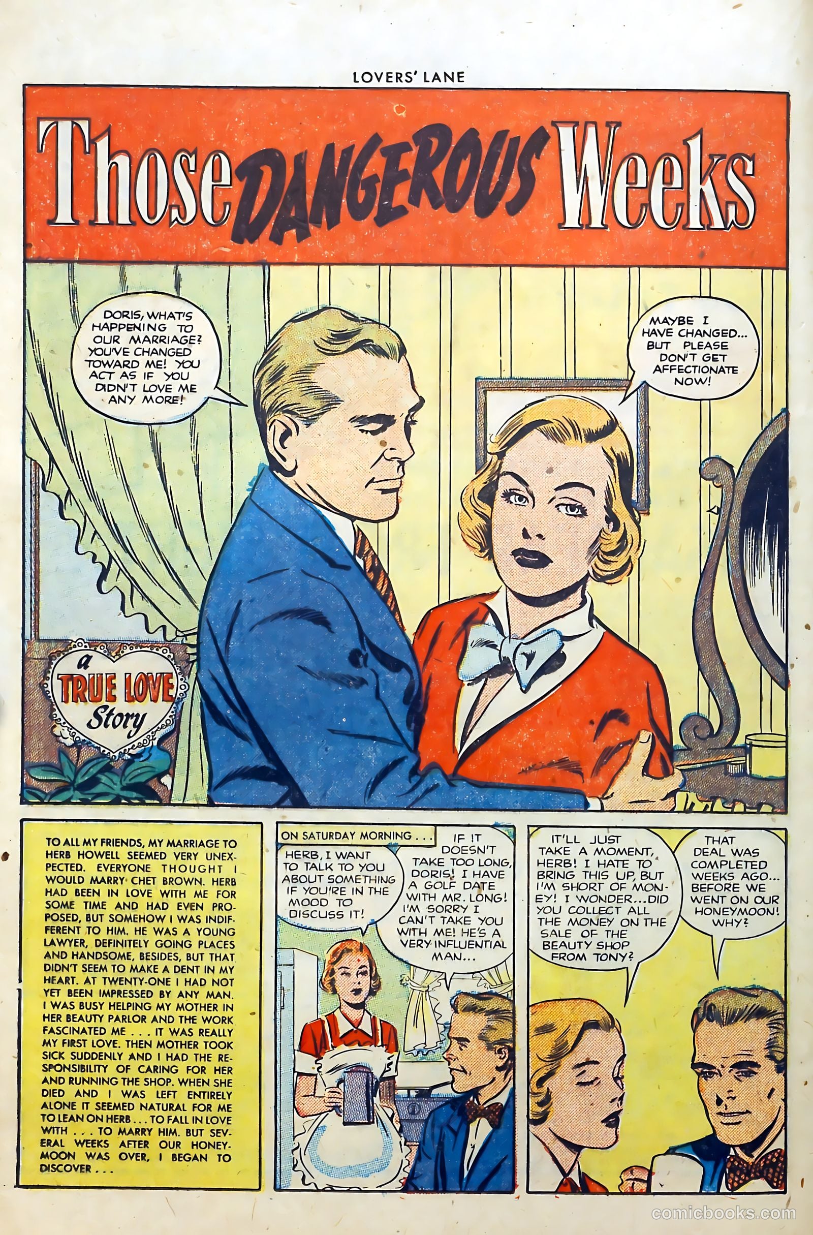 Lovers' Lane #19 (1951) — page 12 of 35