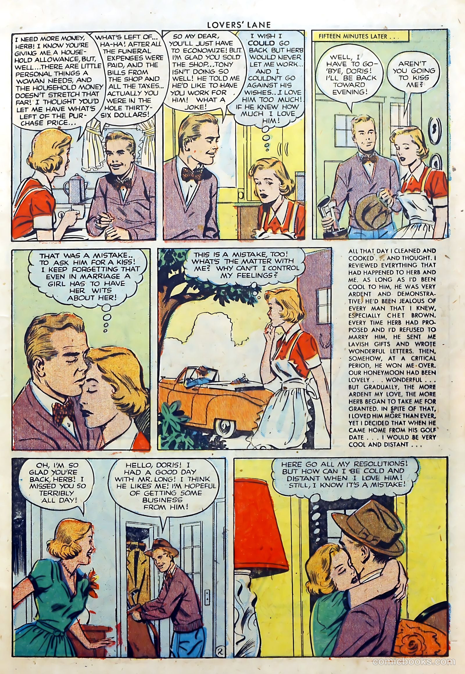 Lovers' Lane #19 (1951) — page 13 of 35