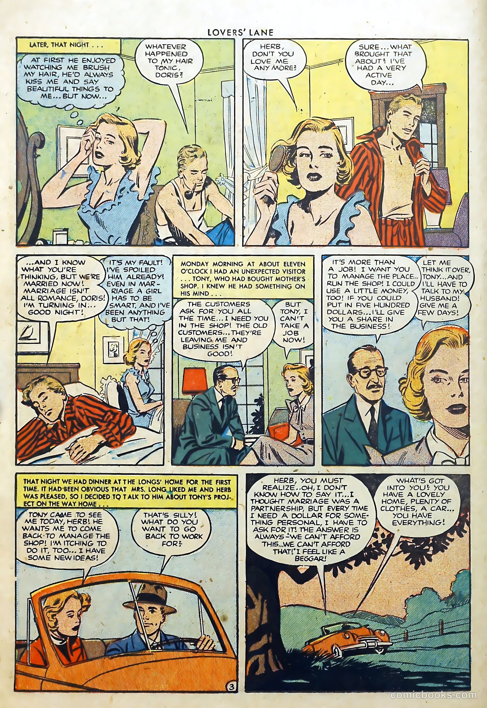 Lovers' Lane #19 (1951) — page 14 of 35